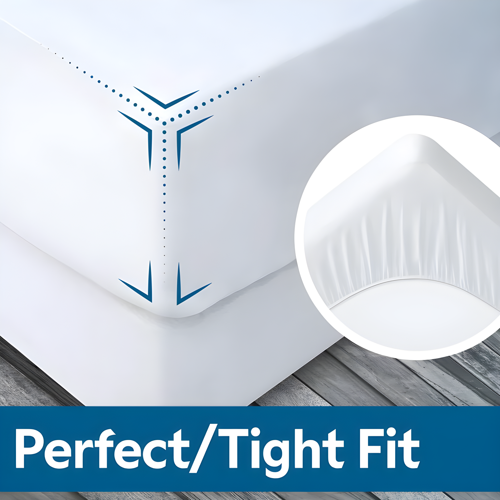 Guardmax Waterproof Portacrib Fitted Mattress Protector – White (24x38x3)