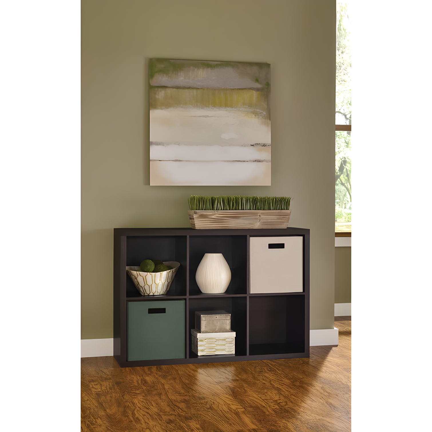 Decorative Storage 30'' H x 43.98'' W Cube Bookcase