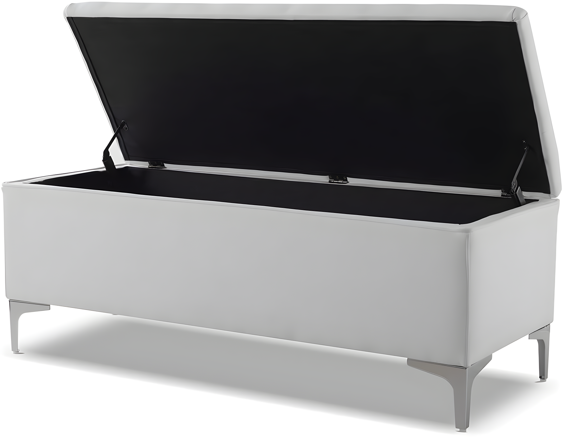 Madelyn Storage Bench Bright White