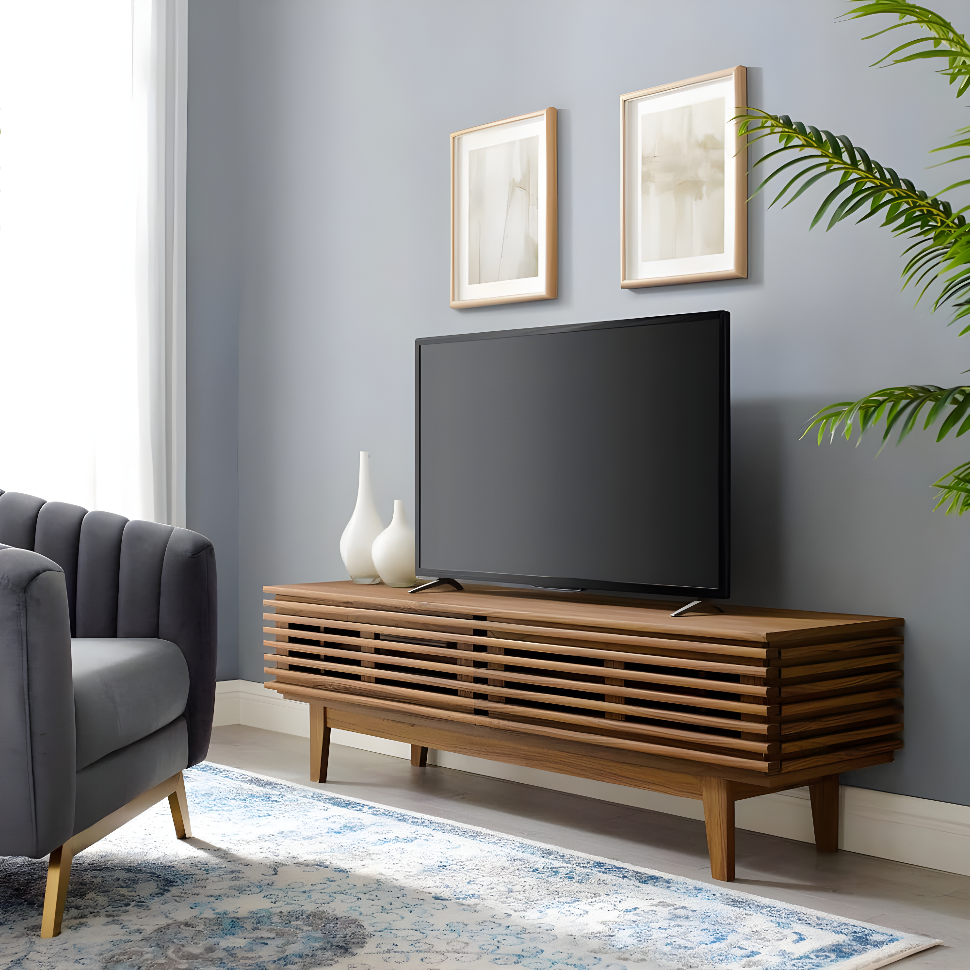 Render 59.5'' Media Console