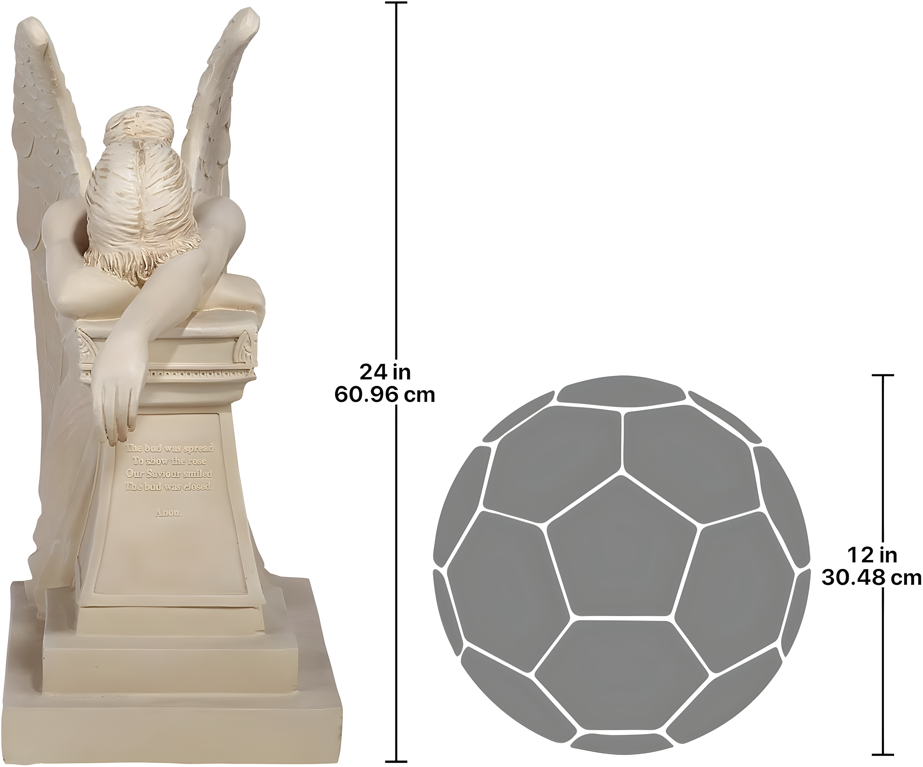 Design Toscano Angel of Grief Monument Statue