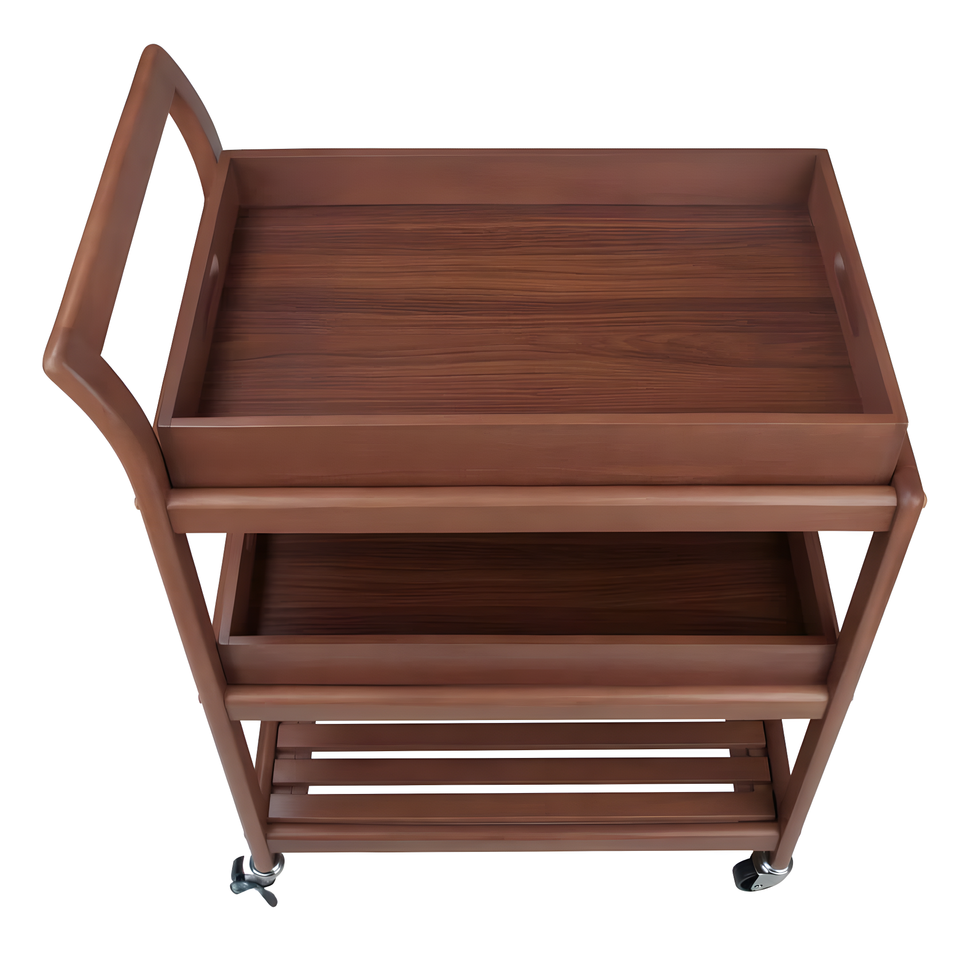 Skyline Decor Albert 33.27'' H x 24.8'' W Utility Cart with Wheels