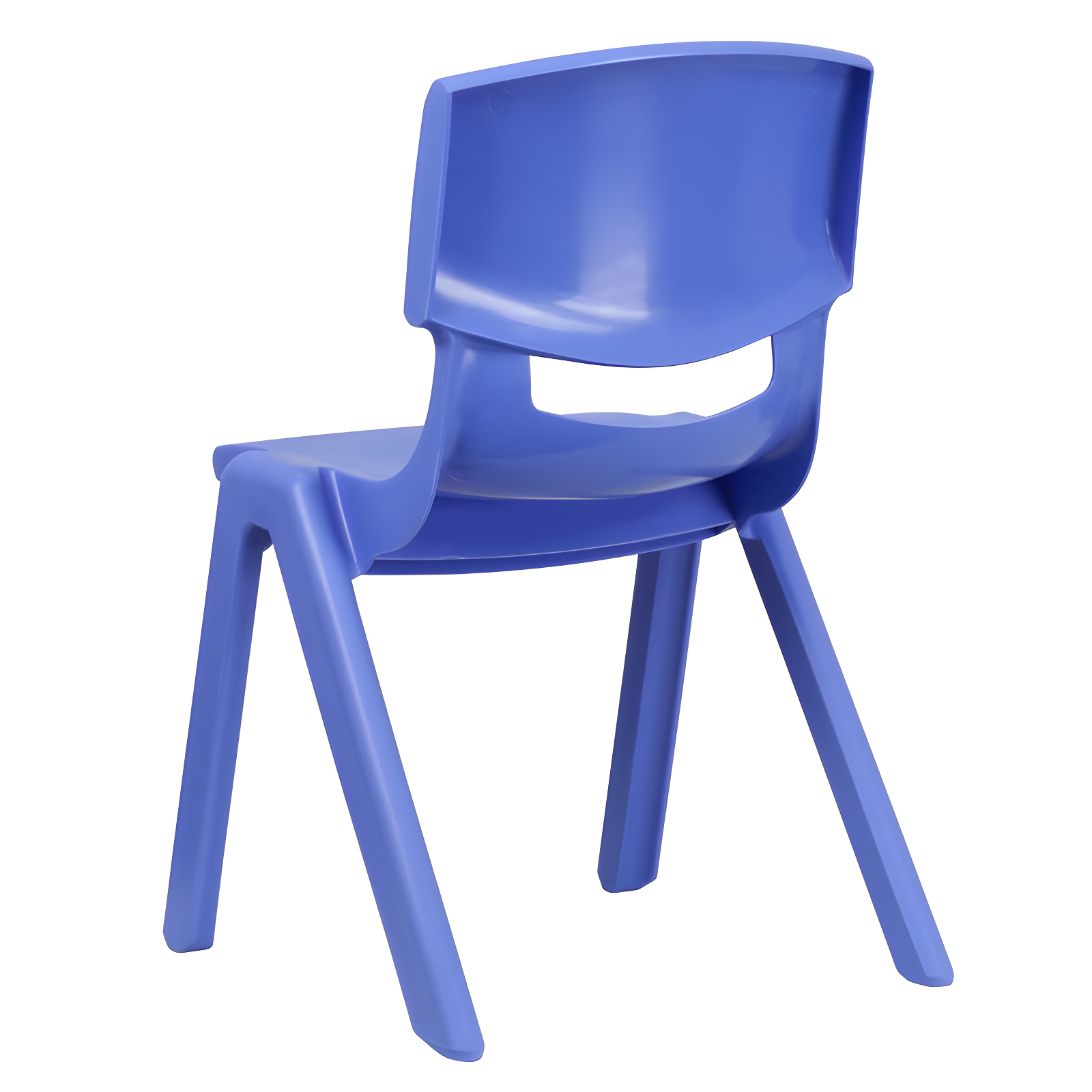 Flash Furniture Goddard Plastic Stack School Chair with Seat, 3rd-7th School Chair (Set of 4)