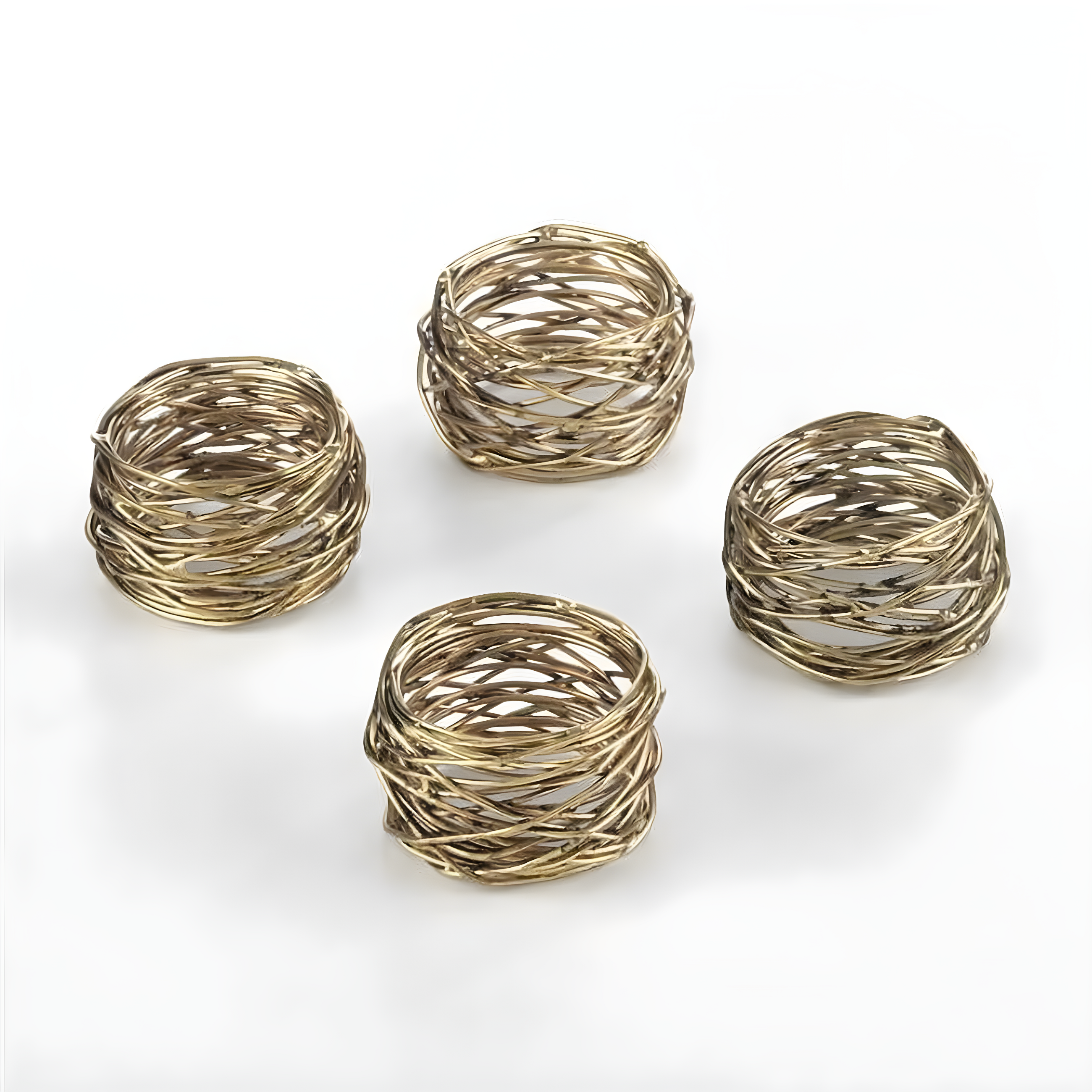 Brayden Studio® Iron Napkin Ring (Set of 4)