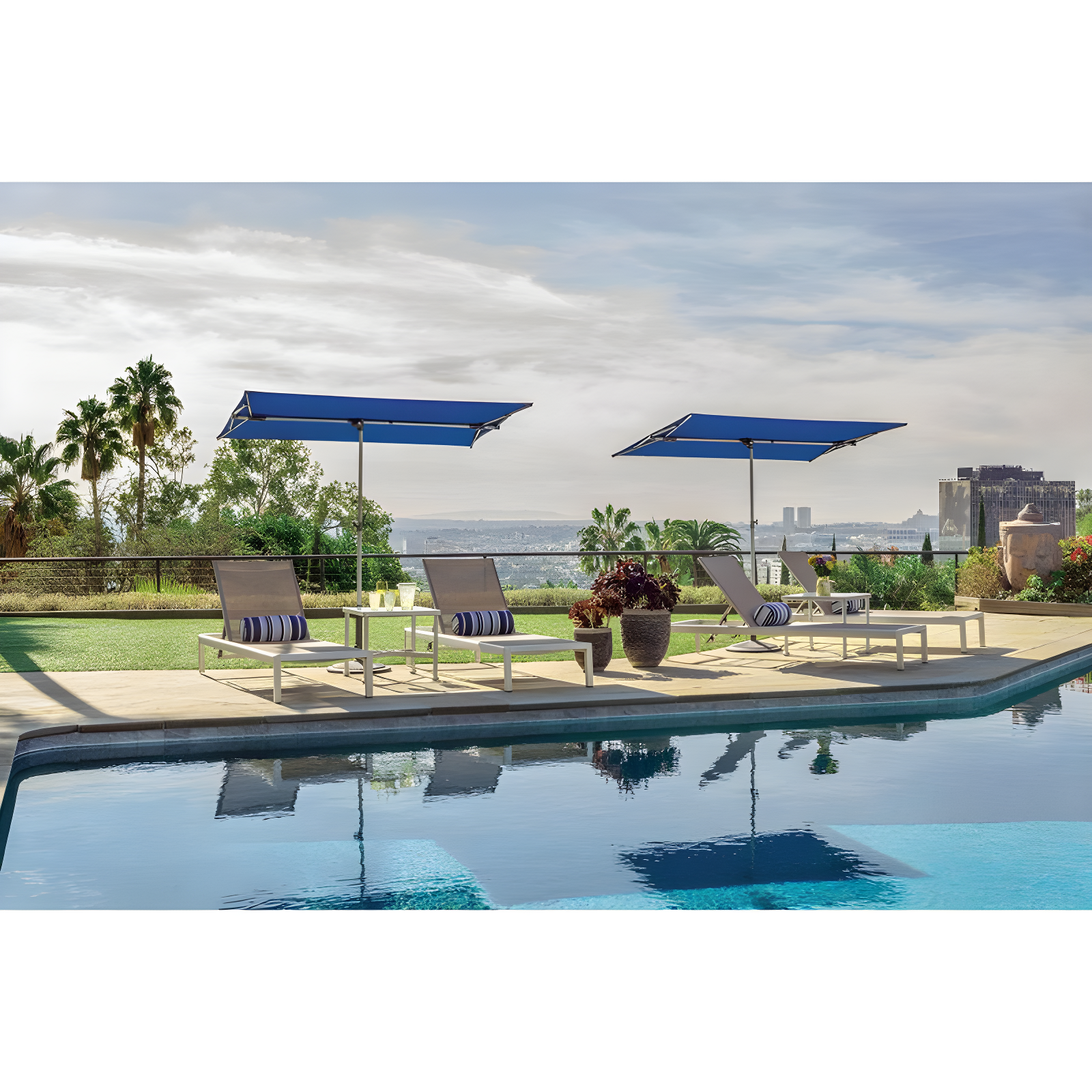 59.4'' x 83.16'' Rectangular Market Umbrella