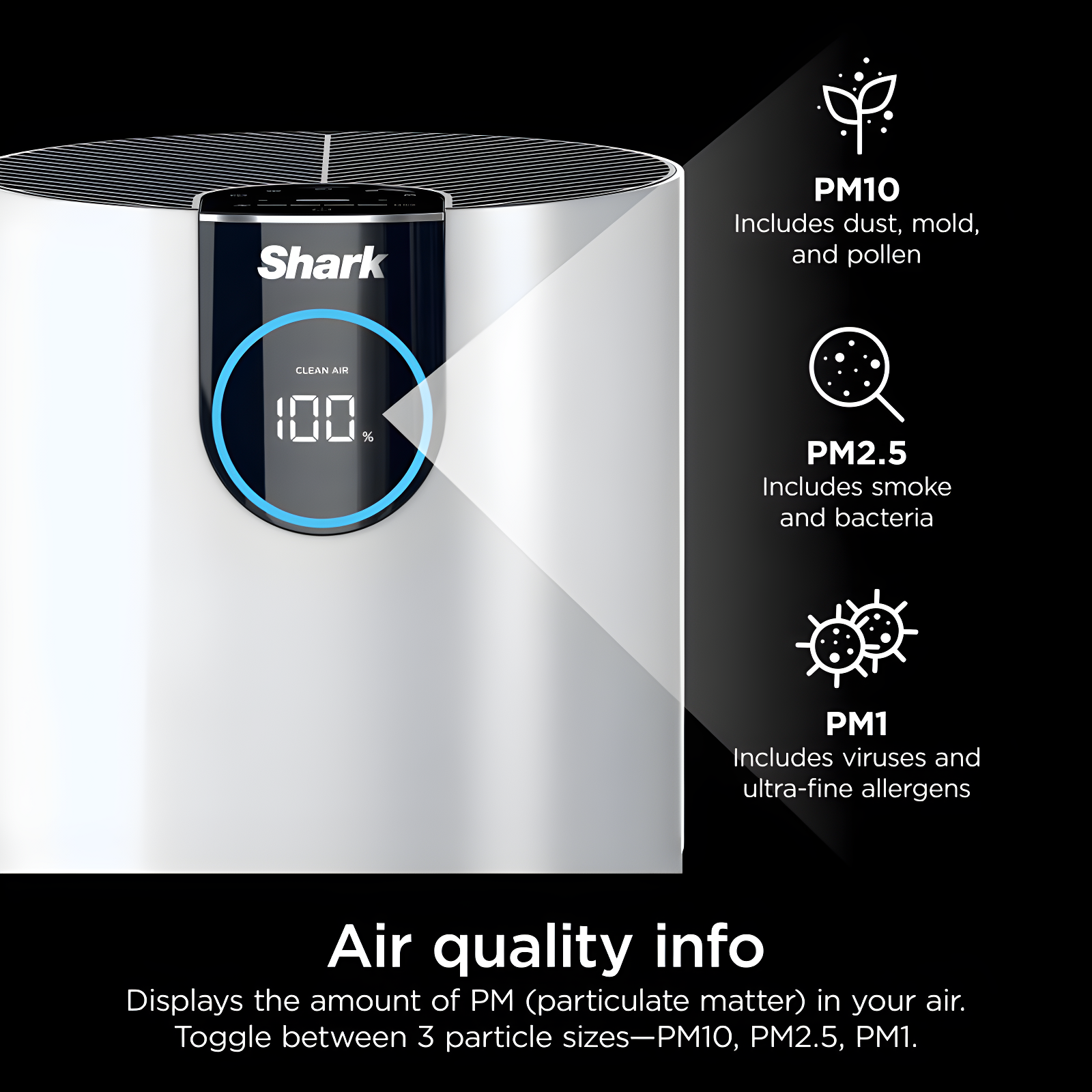 Shark Shark Air Purifier With True HEPA