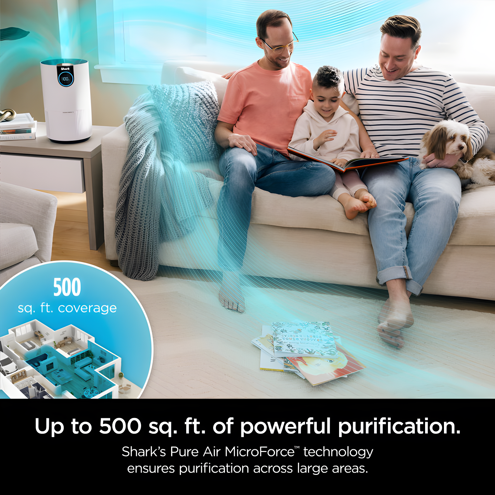 Shark Shark Air Purifier With True HEPA