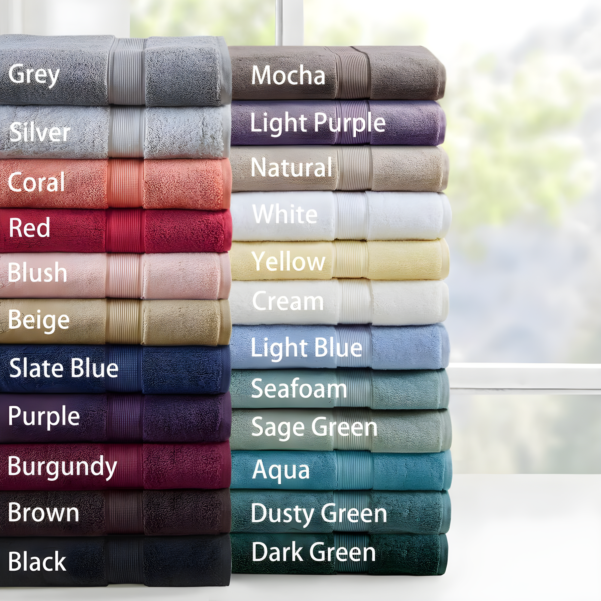 Madison Park Signature 800GSM Ultra-Soft 100% Cotton Absorbent Towel Set