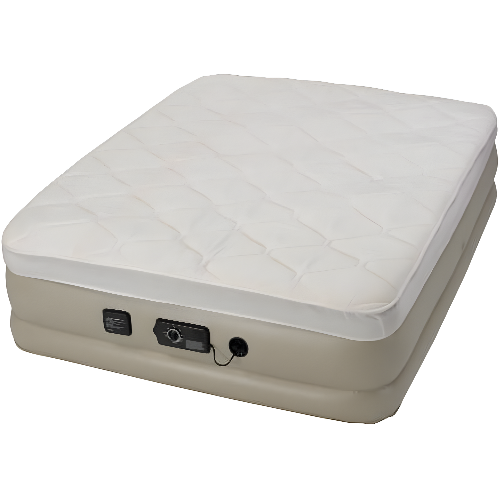 Serta 18" Pillow Top Air Mattress with Neverflat Pump - Queen
