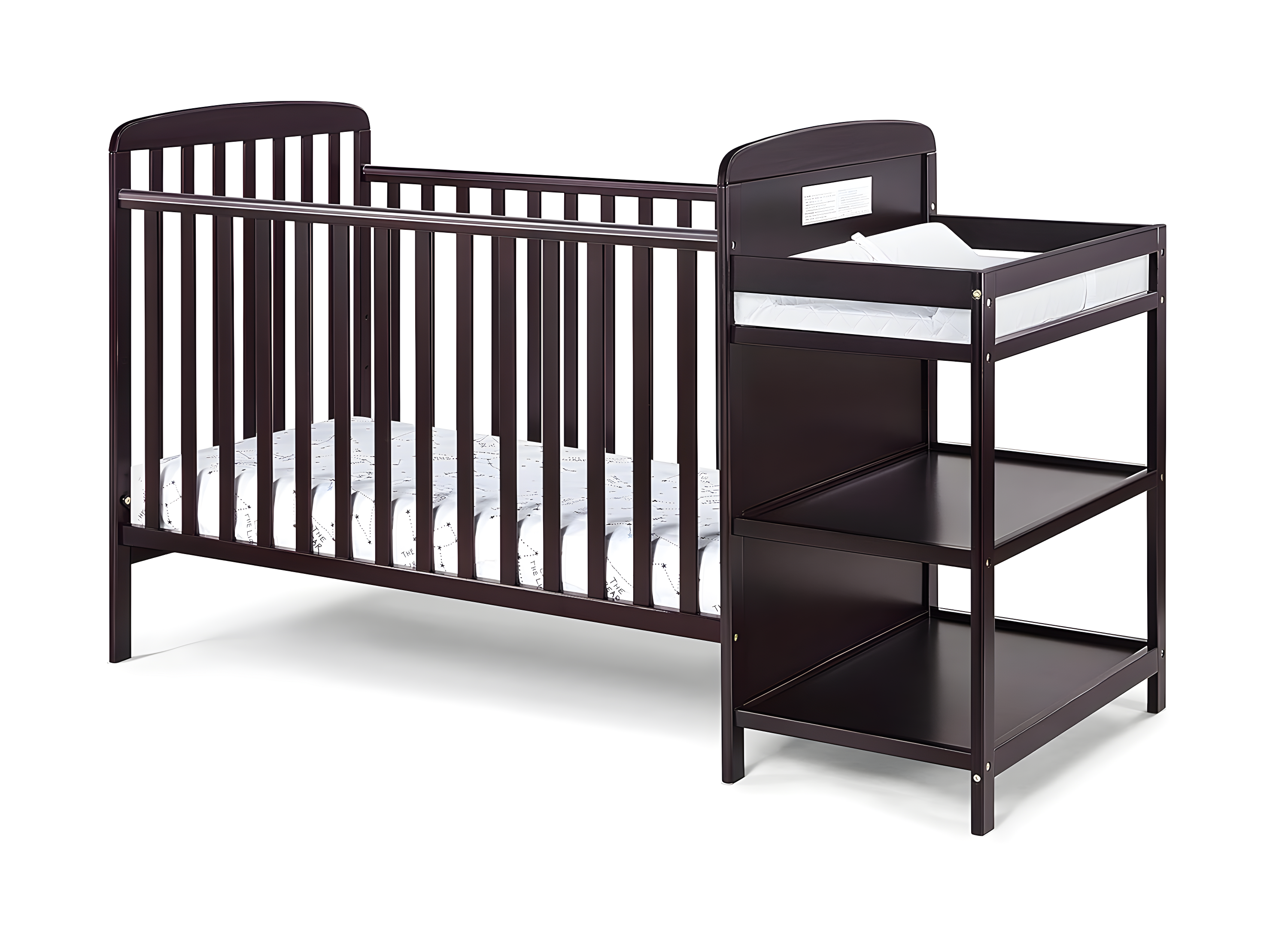 Ramsey 3-in-1 Convertible Crib and Changer Combo