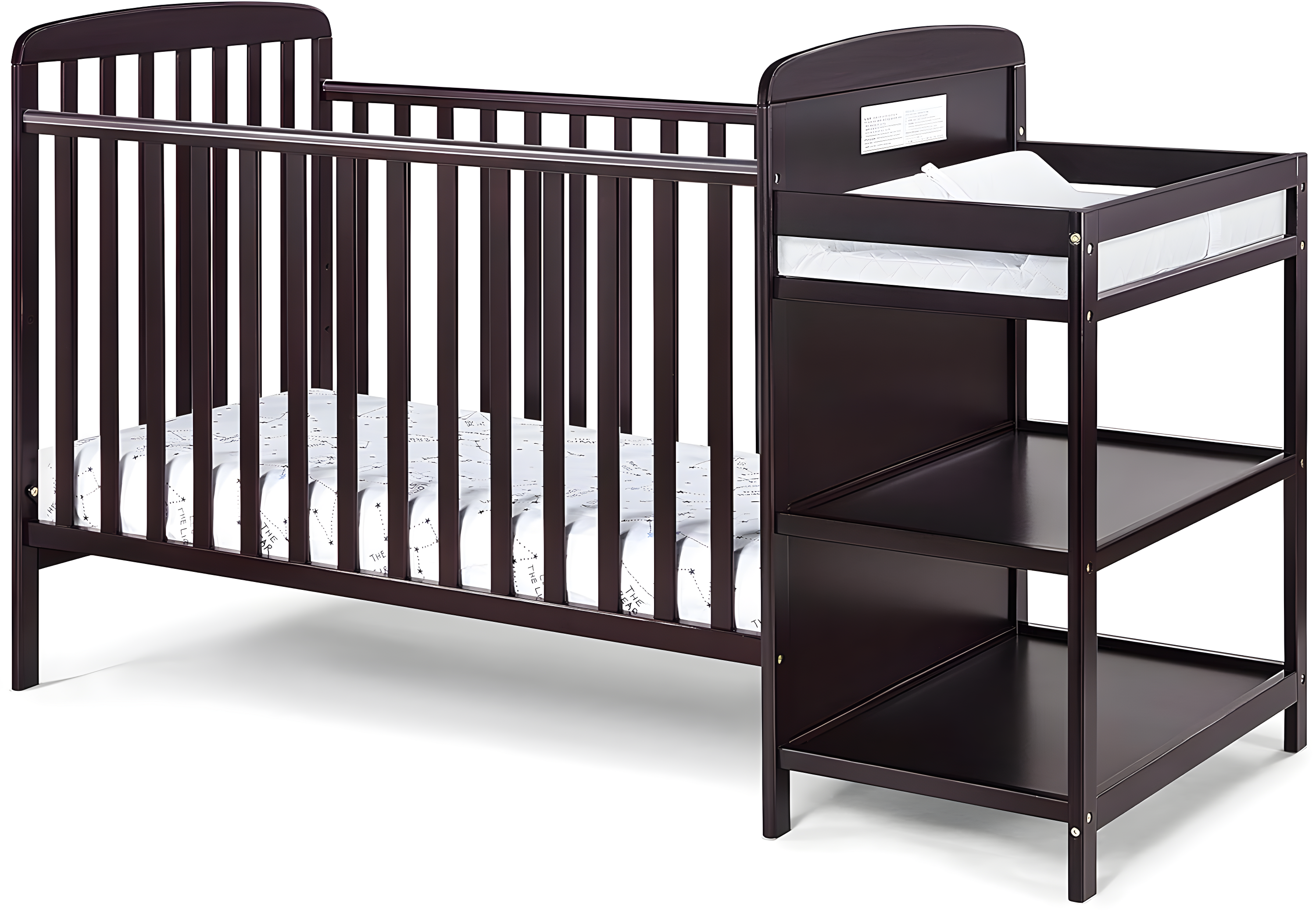 Ramsey 3-in-1 Convertible Crib and Changer Combo