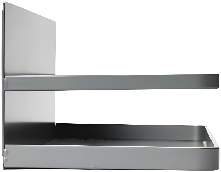 Metal Magnetic Spice Organizer, Grey
