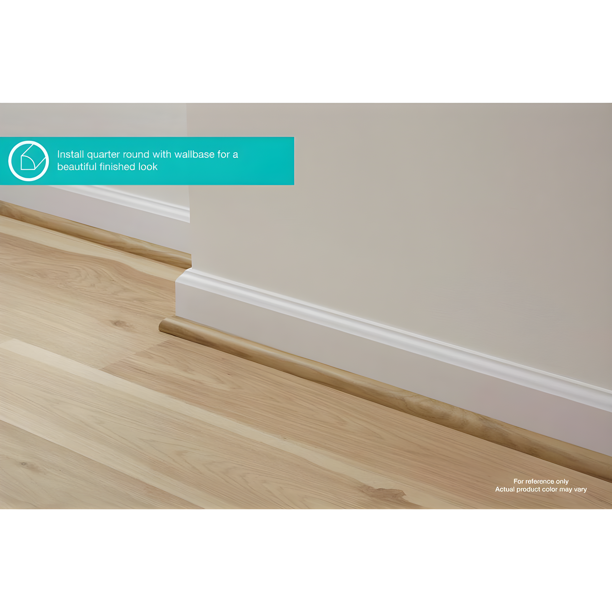 Mohawk Laminate 0.75'' W x 94.5'' L Quarter Round