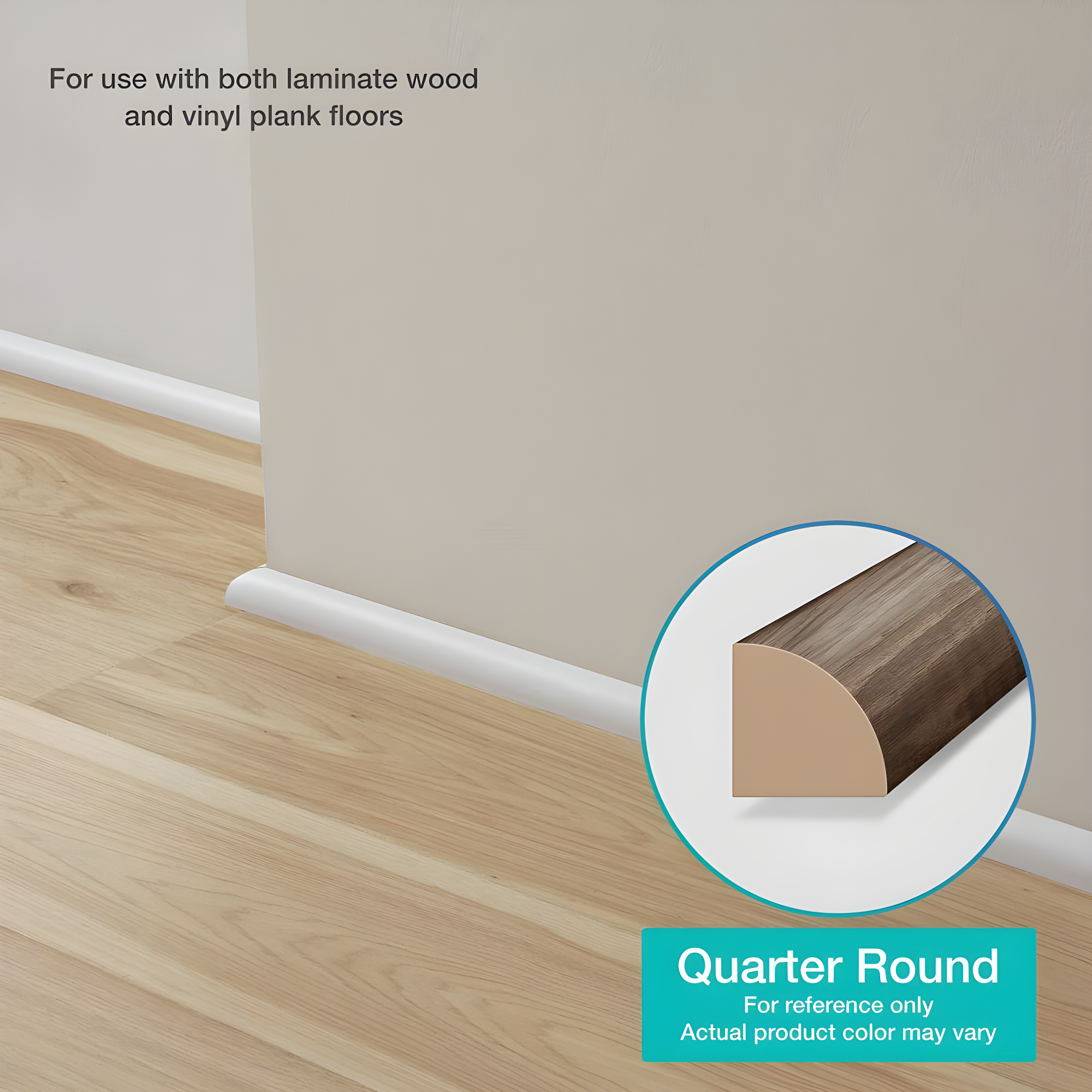 Mohawk Laminate 0.75'' W x 94.5'' L Quarter Round