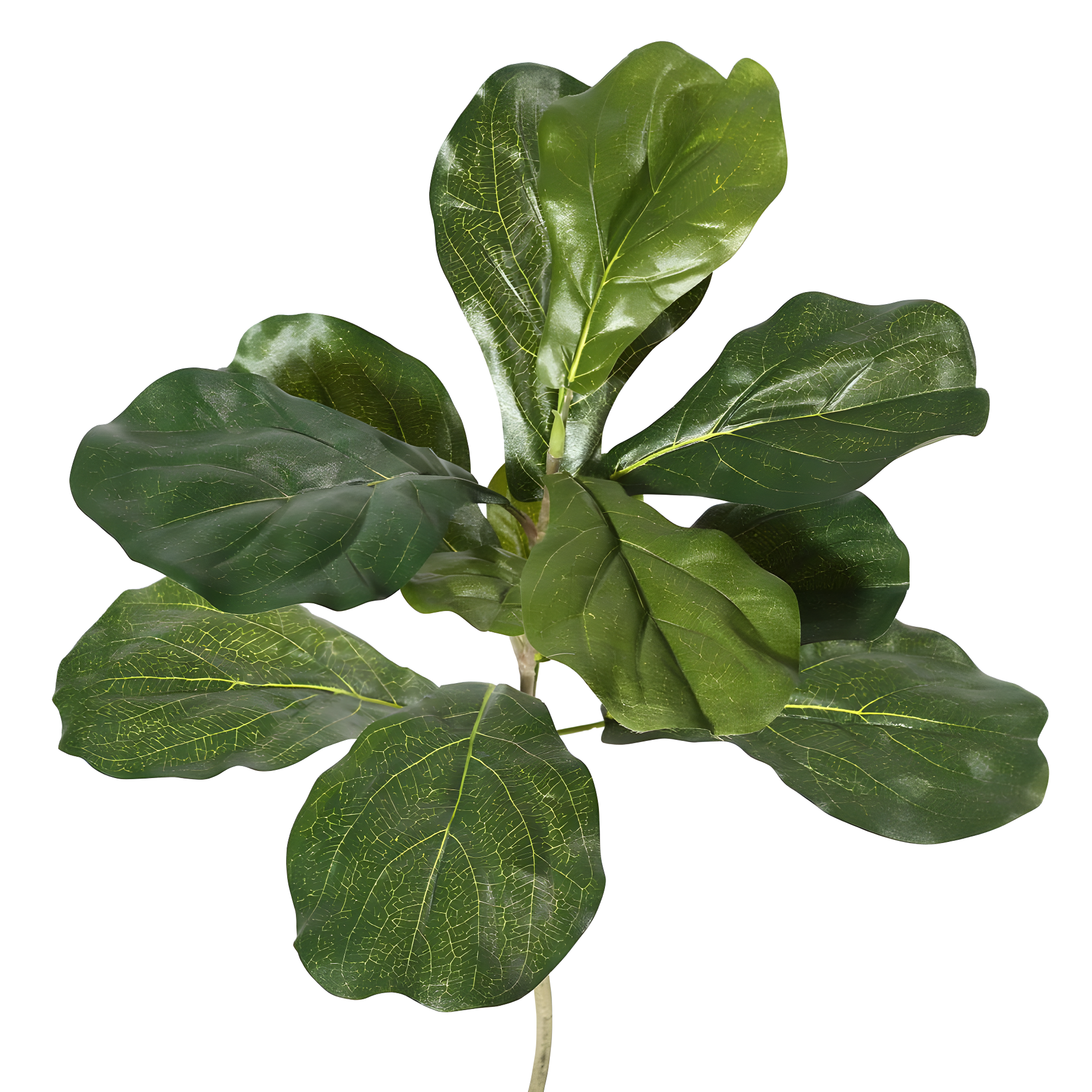 Vickerman  Potted Fiddle Tree - Green - 5in.