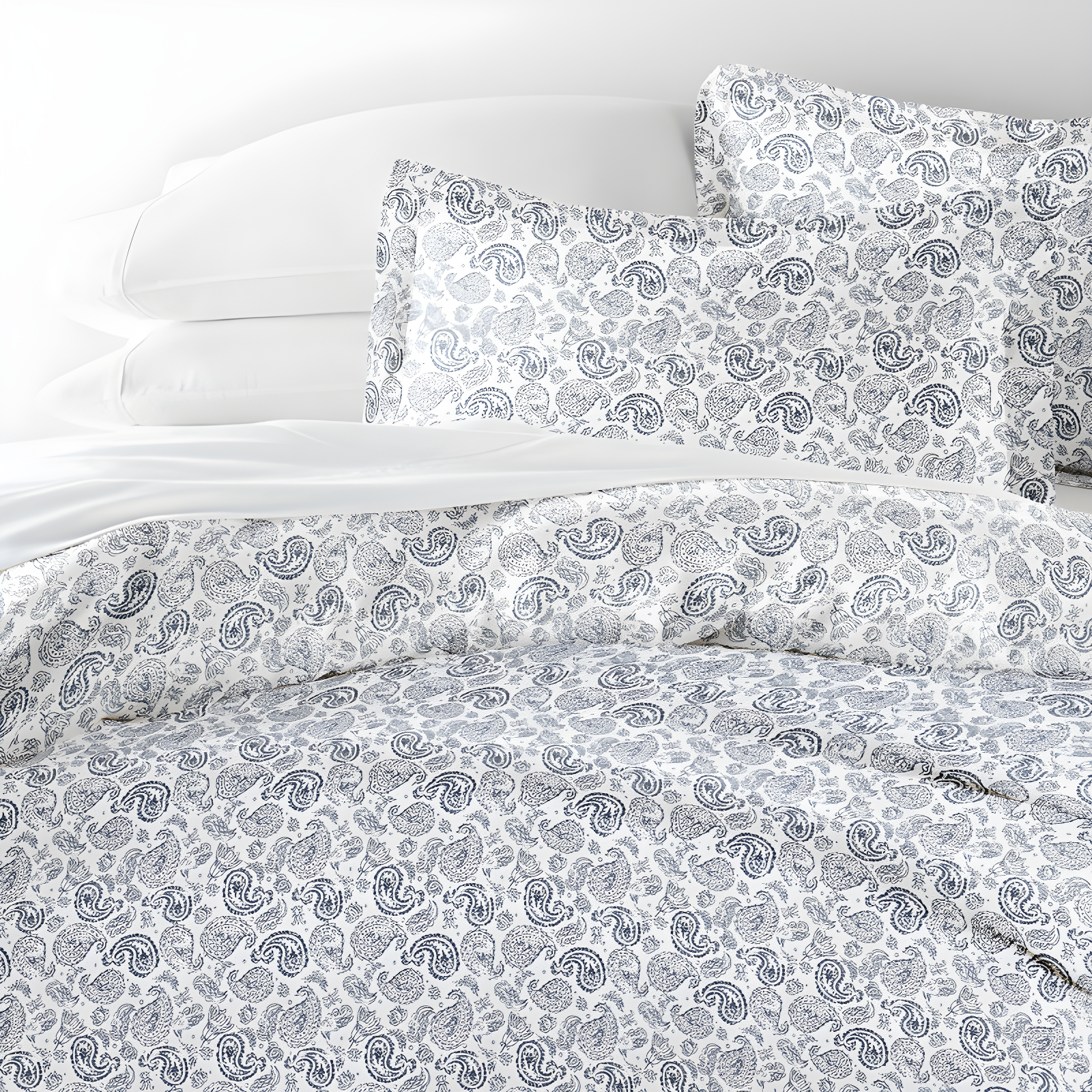 Simply Soft Traditional Paisley Duvet Cover Set