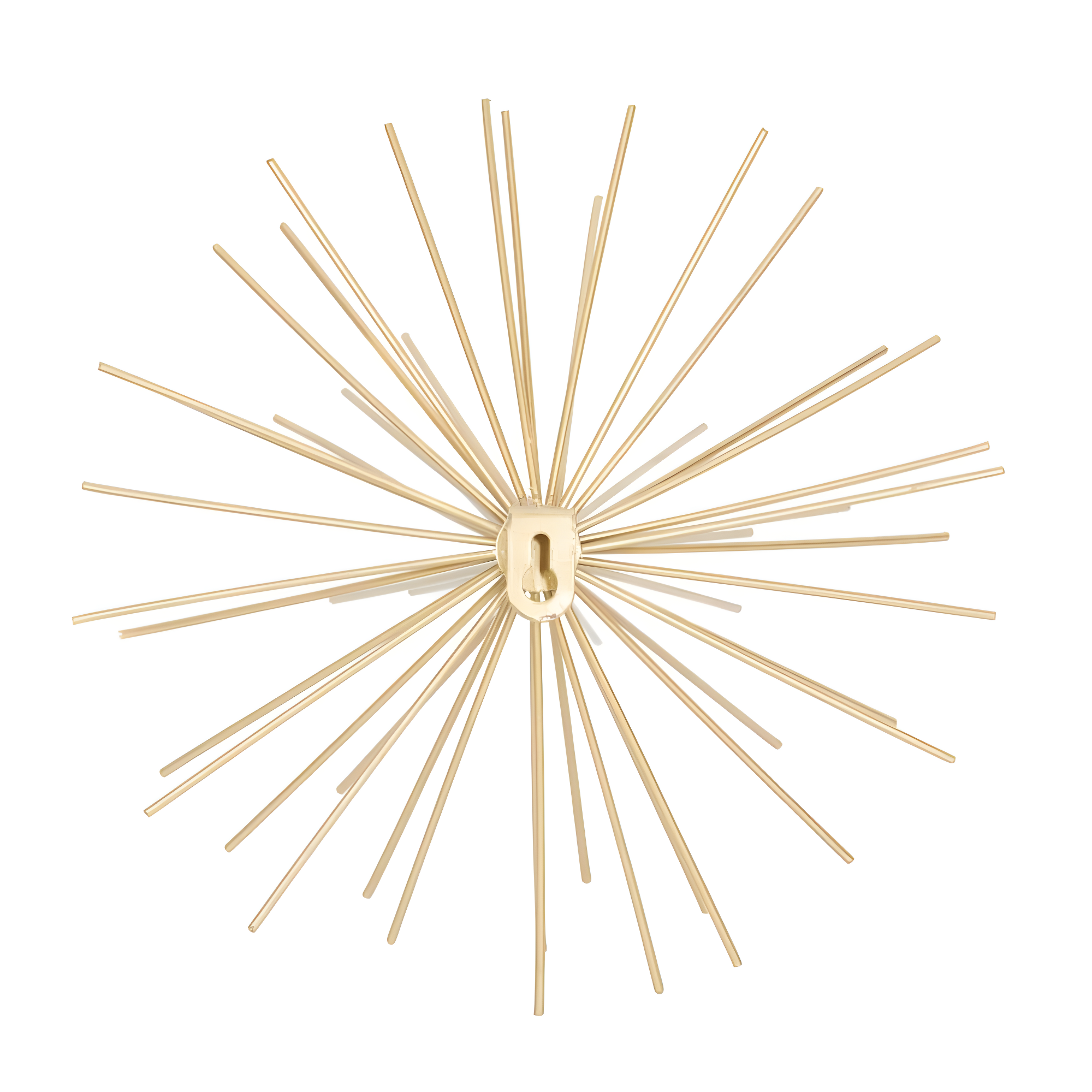 Metal 3D Long Spike Starburst Home Wall Decor Set