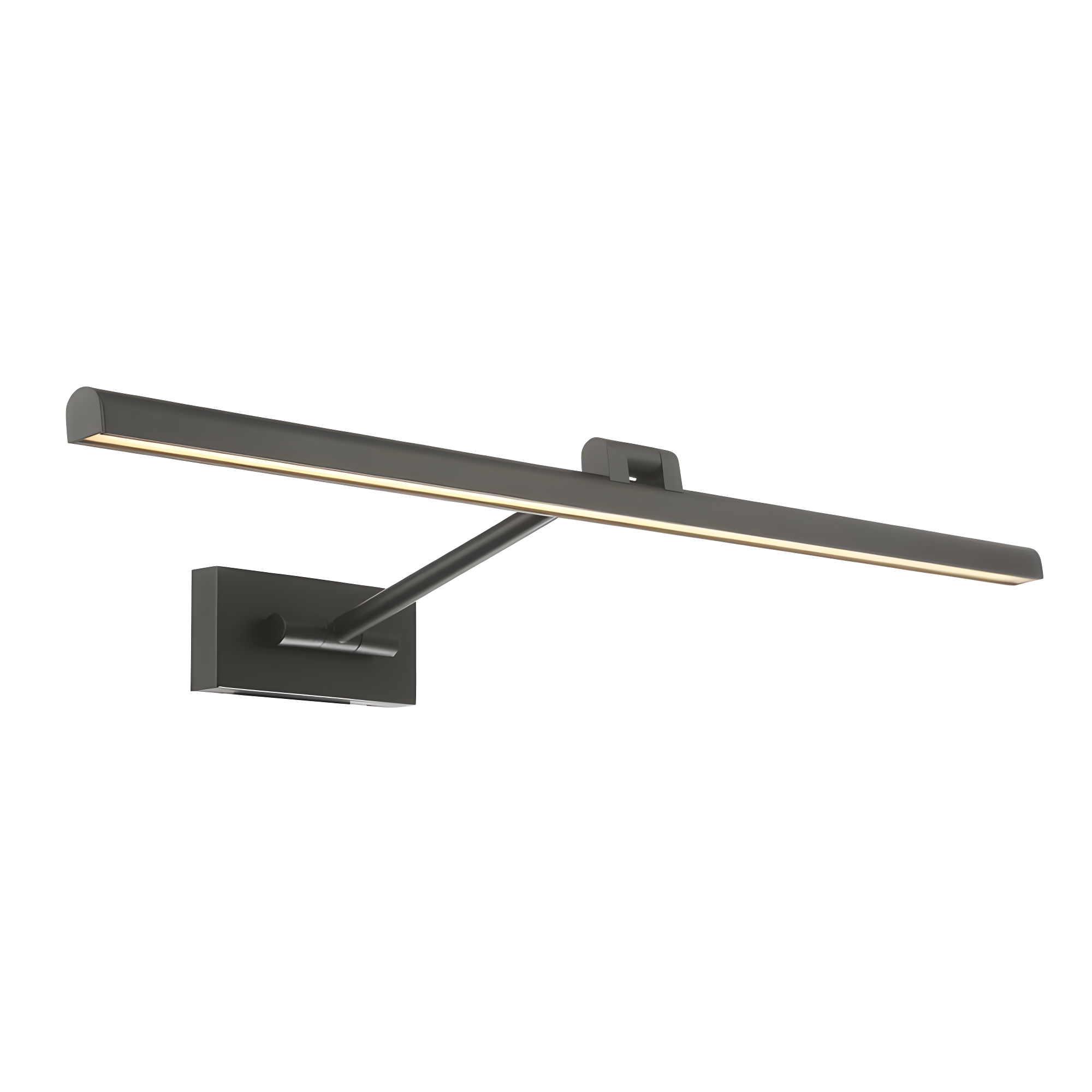 WAC Lighting Reed 33" LED Adjustable Aluminum Picture Light in Black