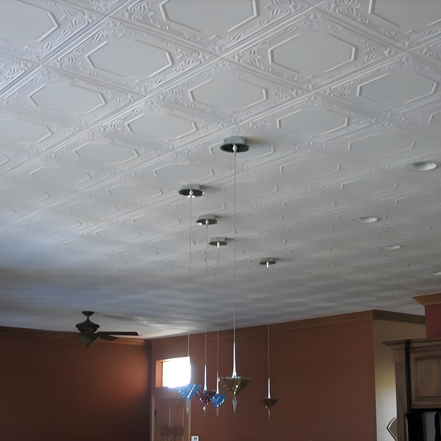 Topkapi Palace 1.6 ft. x 1.6 ft. Polystyrene Glue-up Ceiling Tile