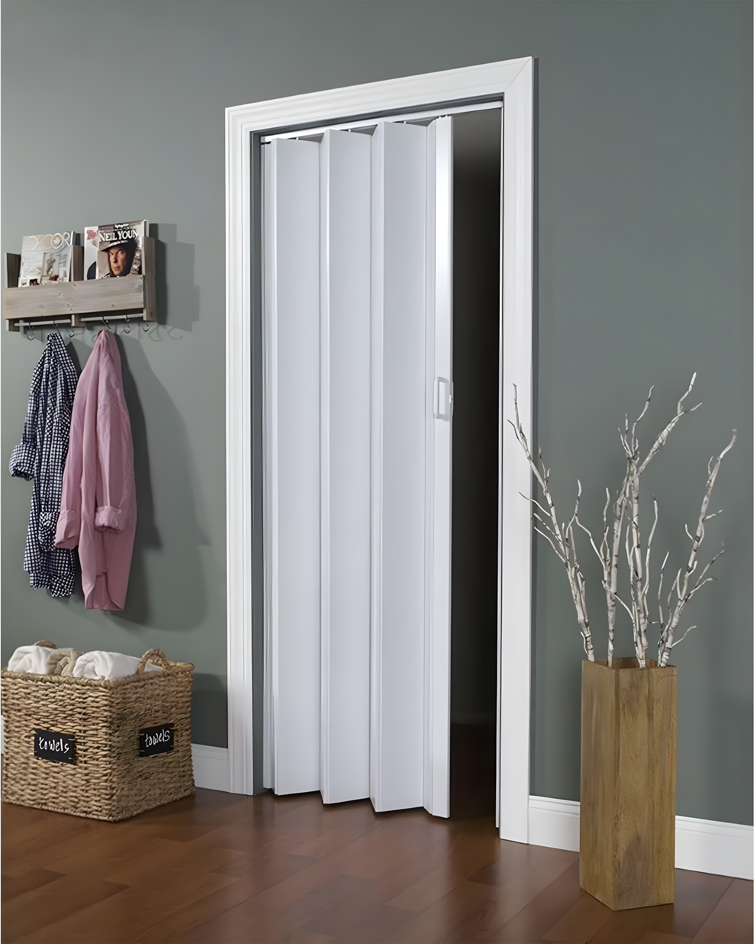 LTL Home Products 48'' Hollow Flush Accordion Door