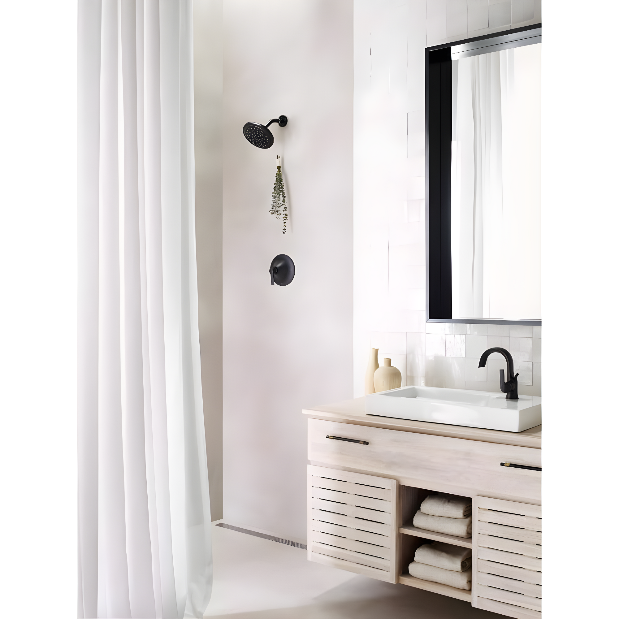 Doux Single Hole Bathroom Faucet with Drain Assembly