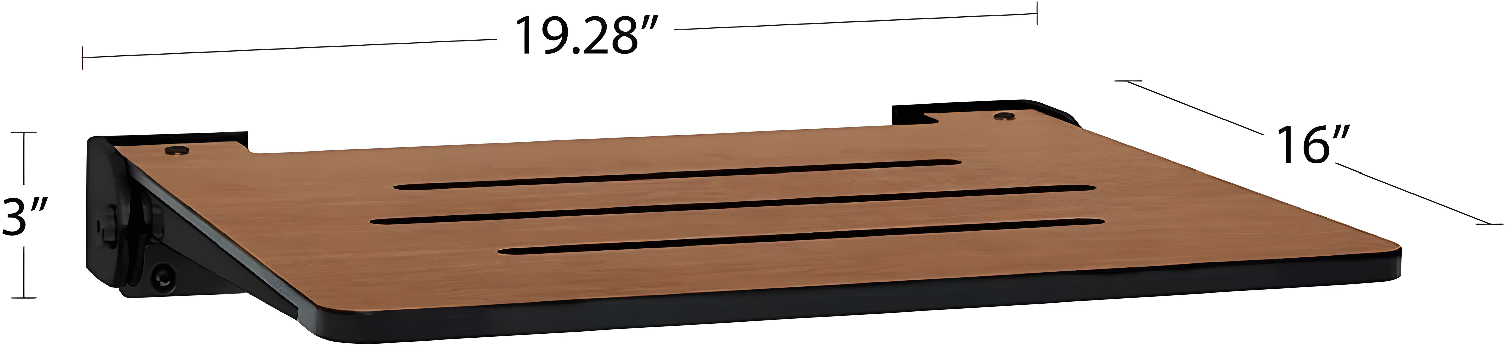 SlimLine Folding Shower Bench Seat