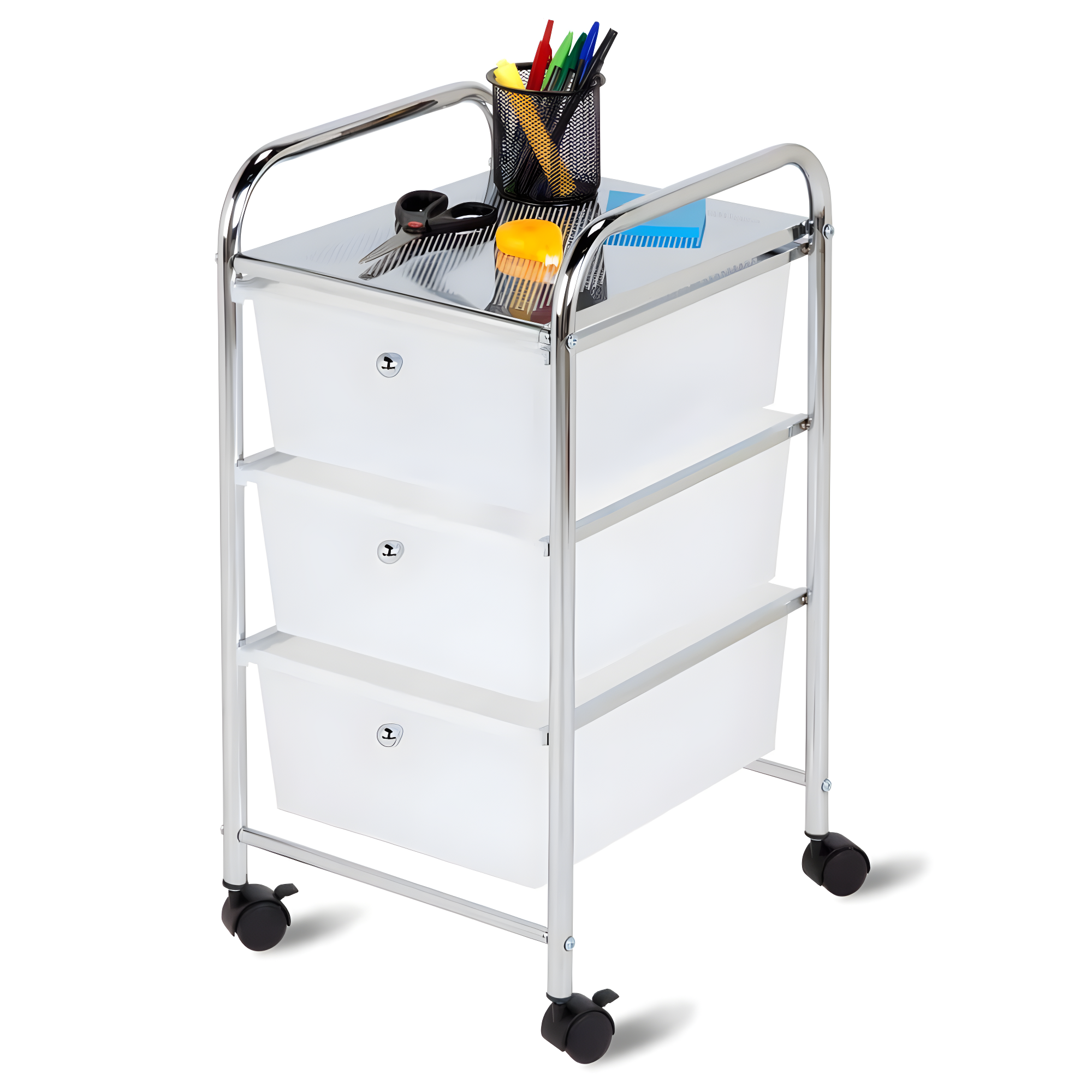 Rebrilliant Eliannys 3 Drawer Storage Drawer