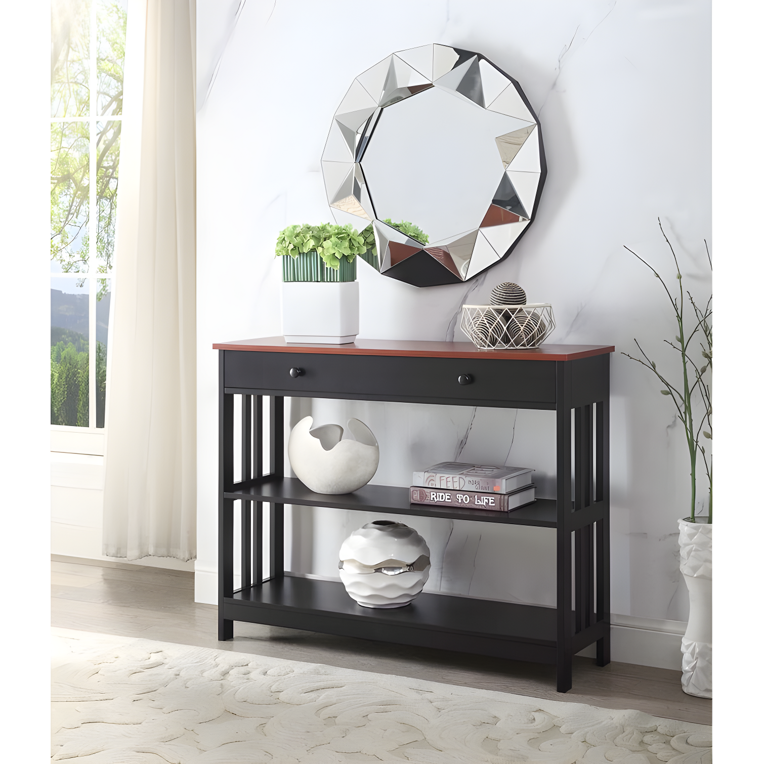 Minerva 39.5'' Console Table