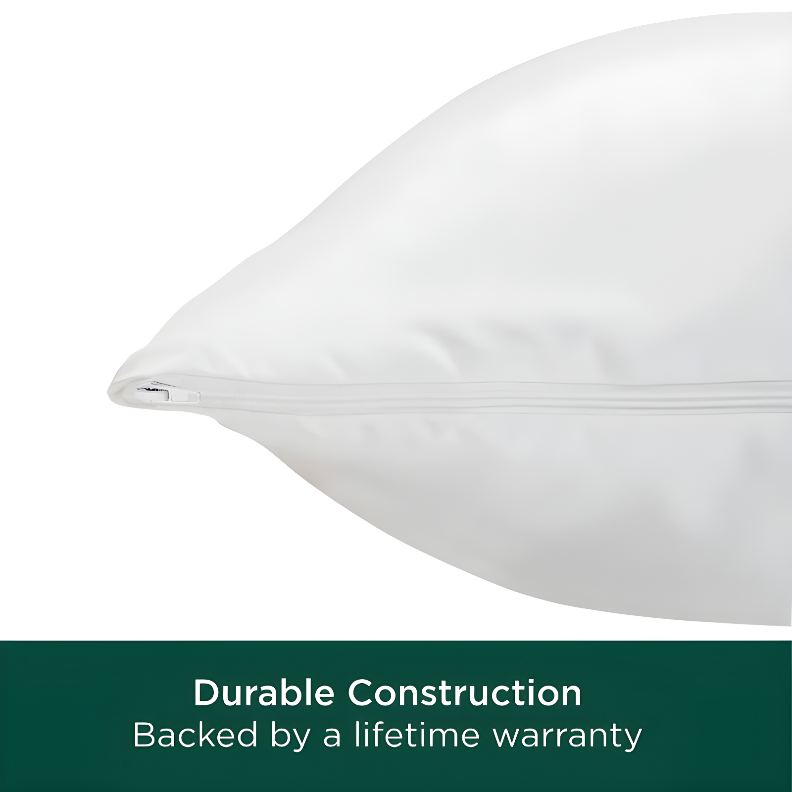 Jumbo Reserve Cotton Fresh Pillow Protector - AllerEase: Hypoallergenic, Zippered, Machine Washable