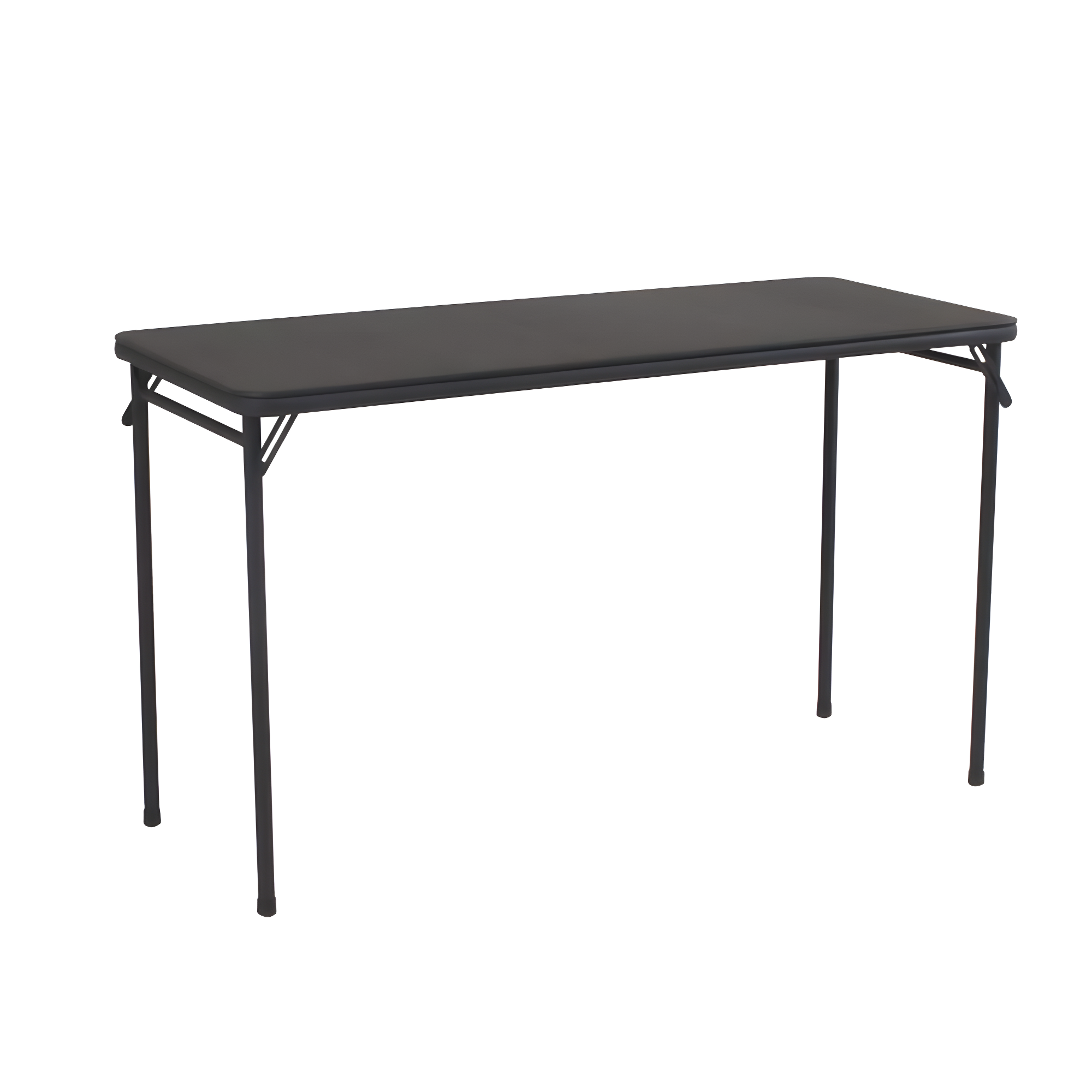 COSCO 20" x 48" Vinyl Top Serving Folding Table