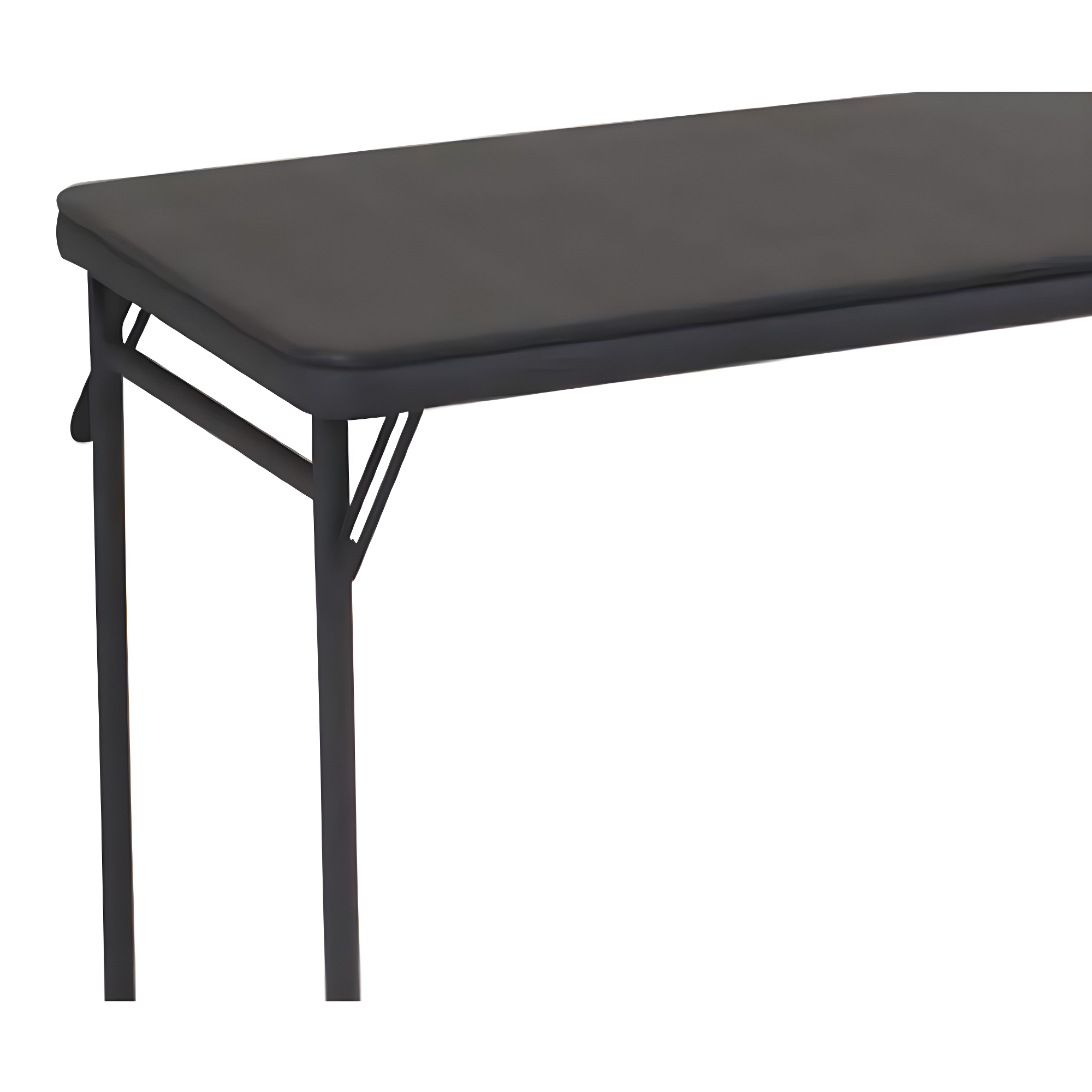 COSCO 20" x 48" Vinyl Top Serving Folding Table