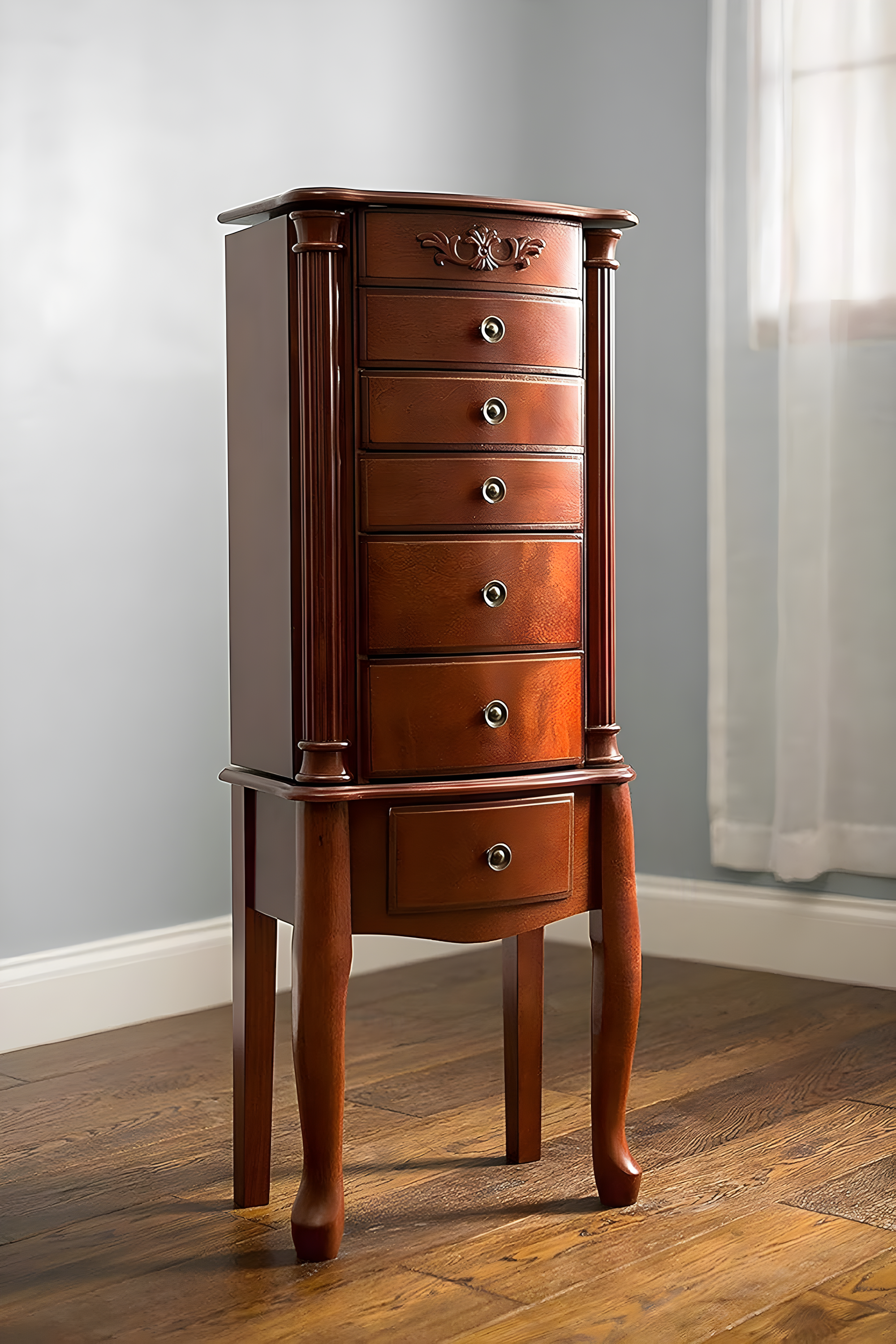 Hives & Honey Morgan Jewelry Armoire - Cherry
