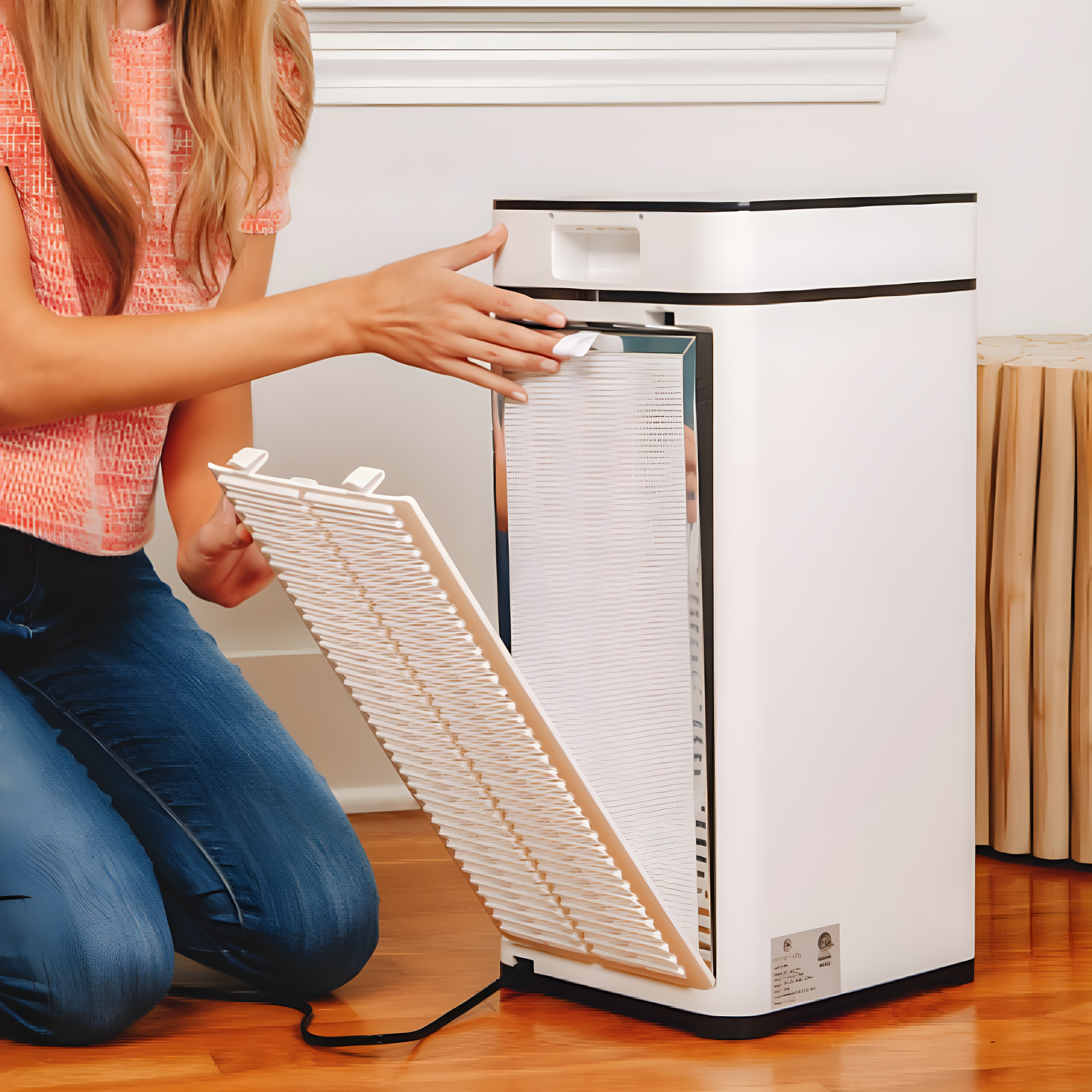 Medify MA-40 Genuine Replacement Filter for MA-40 Purifiers | Smoke, Dust, Odors, Pet Dander | 3 in 1 with Pre-filter, HEPA H13 and Activated Carbon | Removal of 0.1 to 0.3 Microns | 1-Pack.