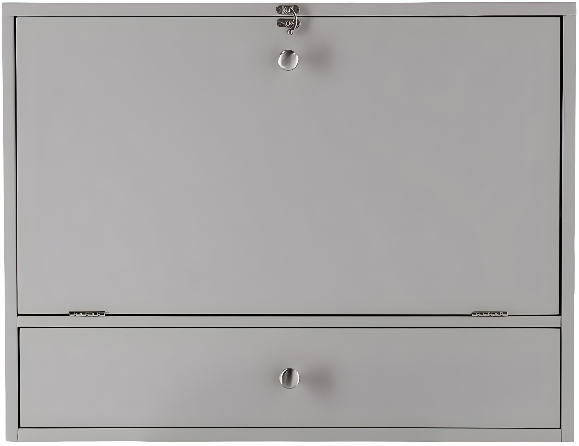 Benwick Wall Mount Laptop Desk, Gray