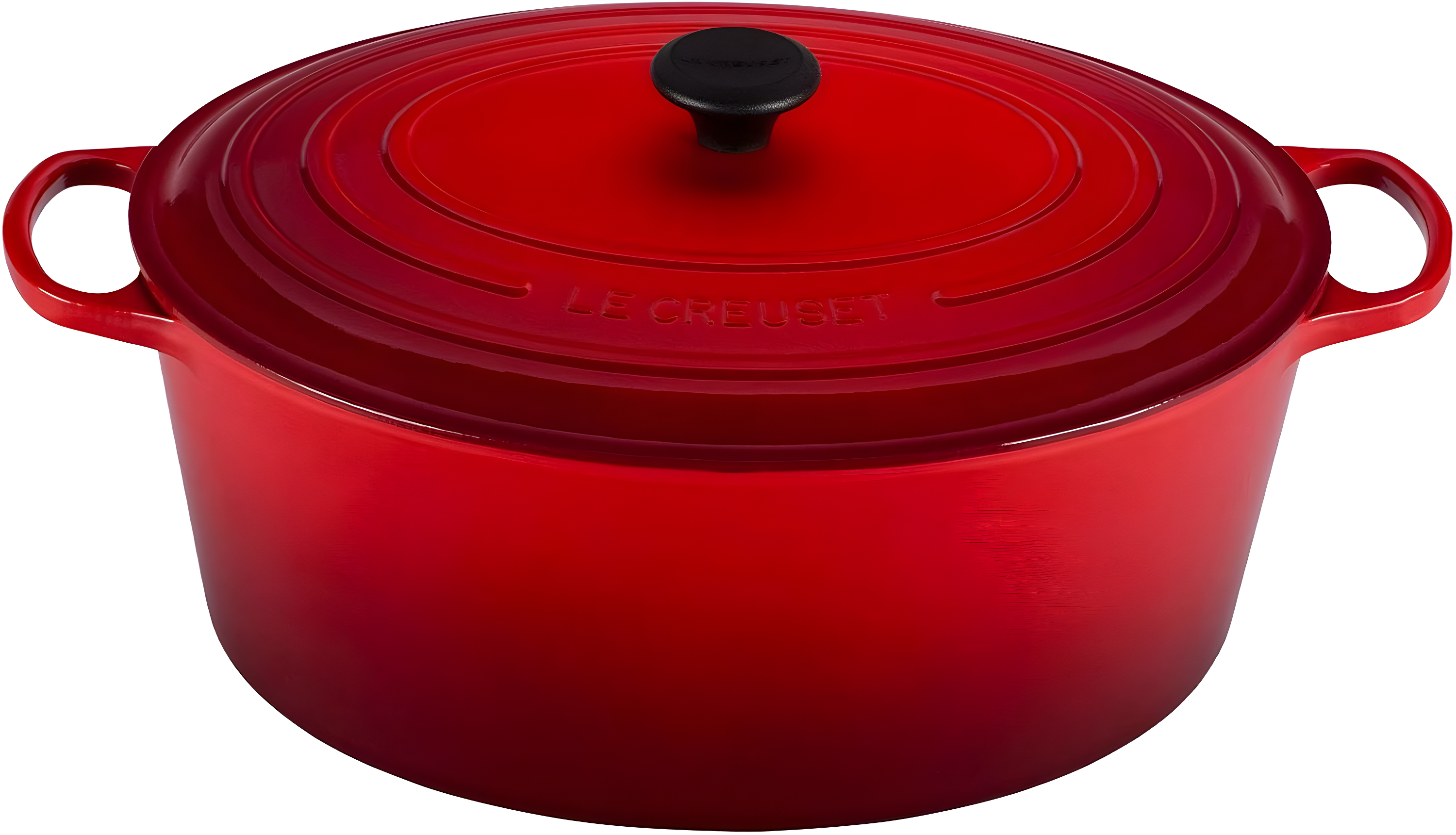 Le Creuset Enameled Cast Iron Oval Dutch Oven with Lid