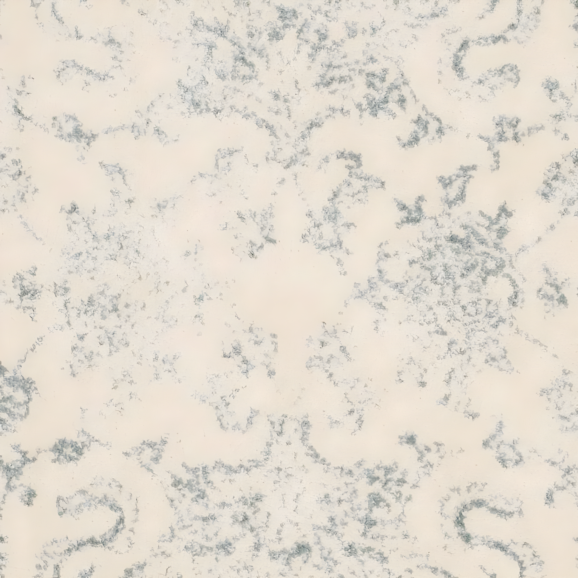Adirondack ADR109 Machine Made Indoor Area Rug - Ivory/Slate - 6'x6' - Safavieh