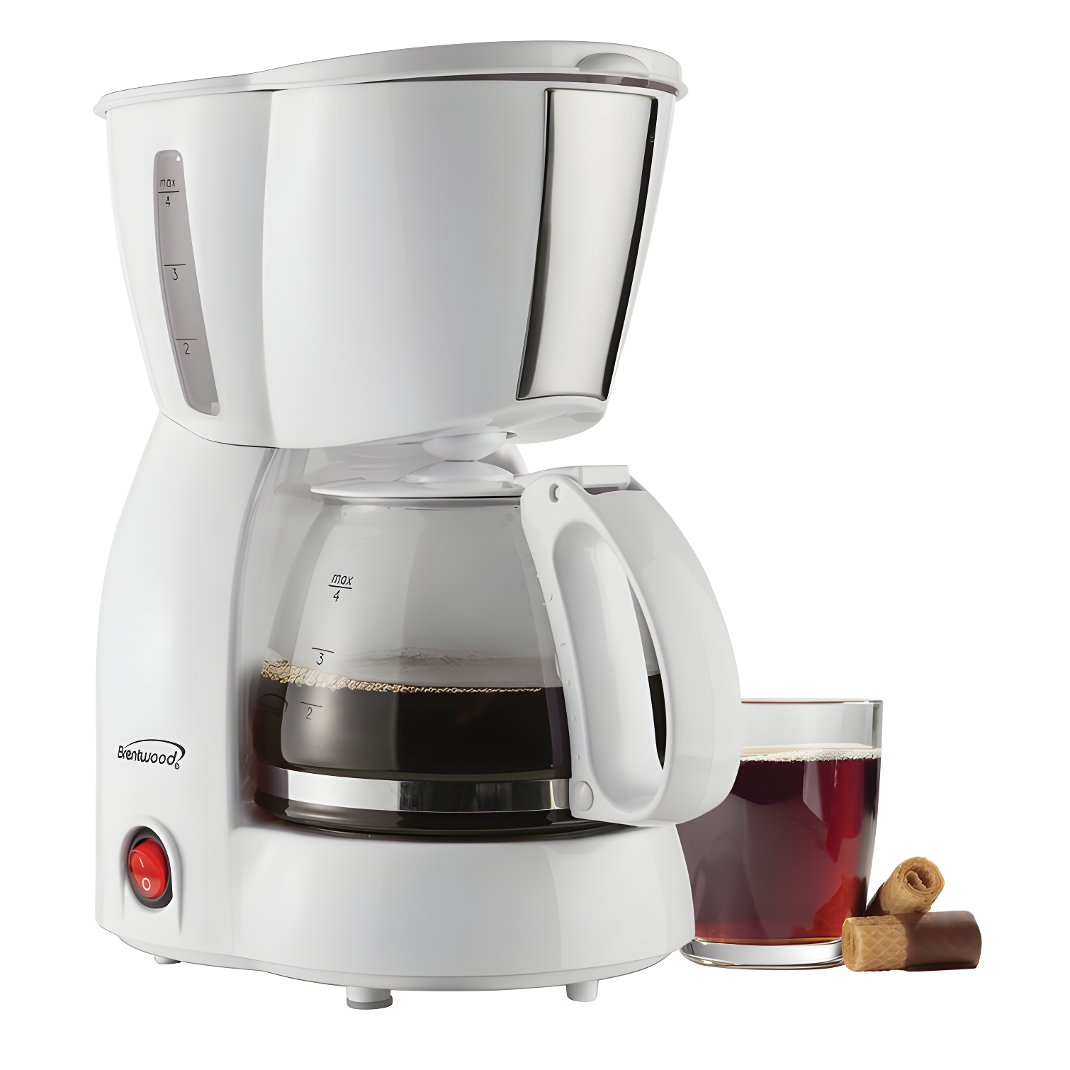 Brentwood Appliances TS-213BK Brentwood Appliances 4 Cup Coffee Maker