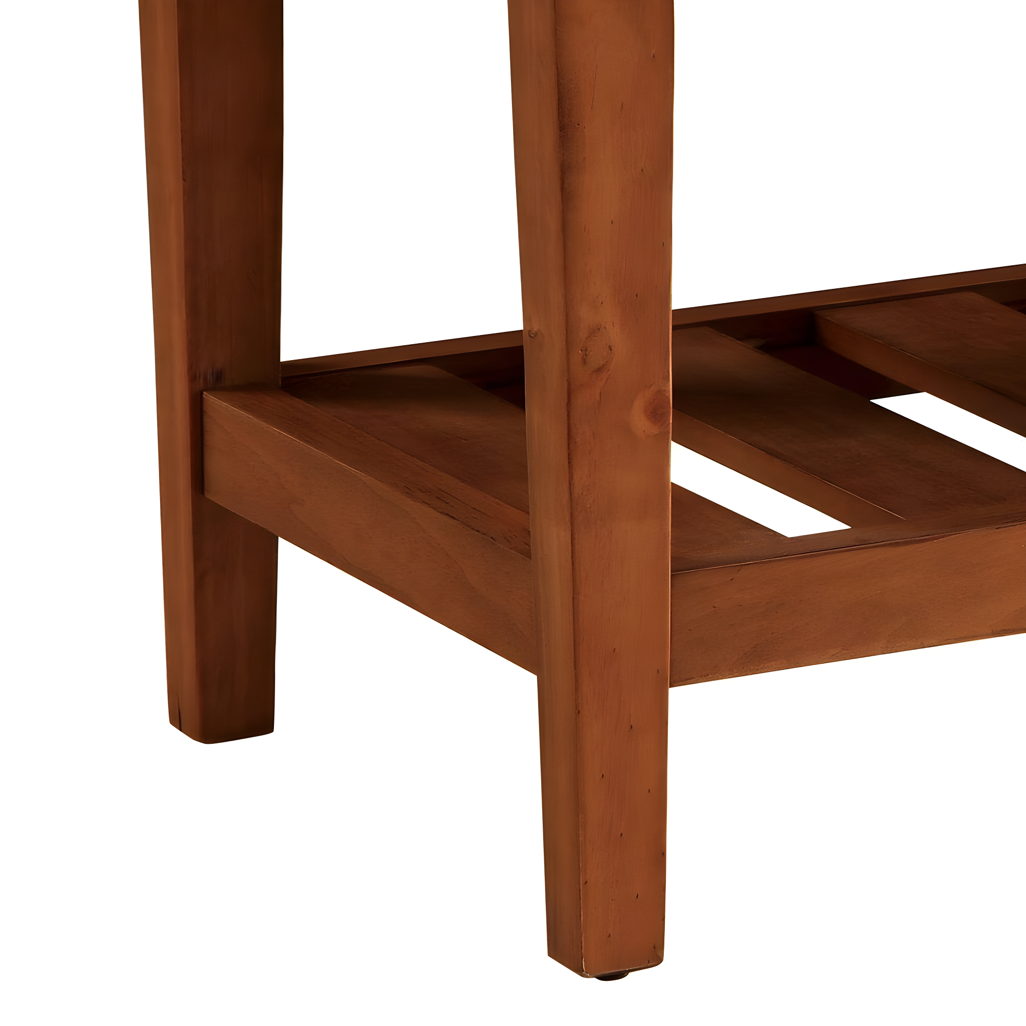Acme Furniture Charla Bench Gray Fabric/Oak Finish