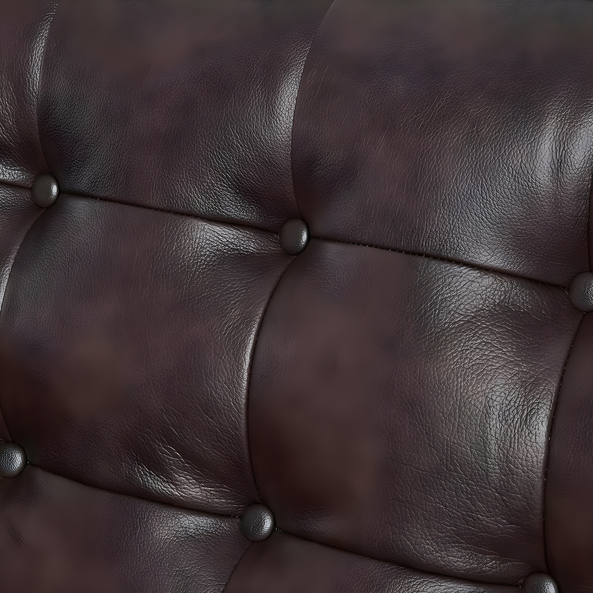 Exalt Tufted Vegan Leather Sofa-EEI-6099-BRN