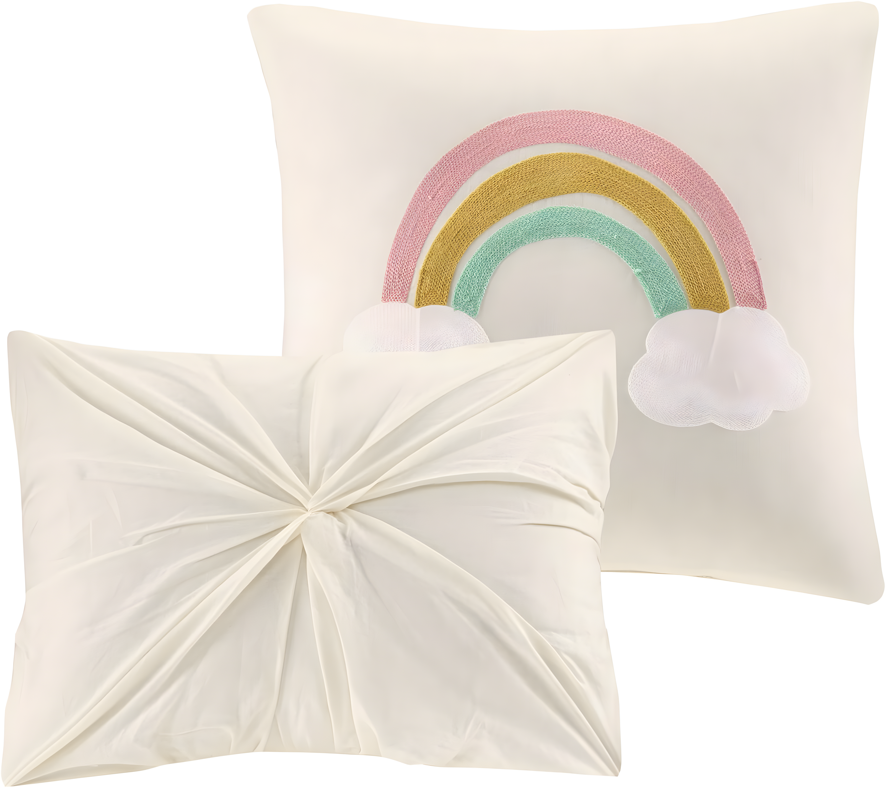 Callie Cotton Jacquard Pom Pom Comforter Set