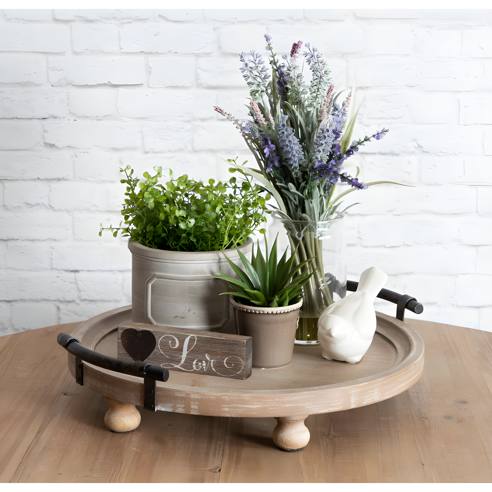 Kelly Clarkson Home Lucia Wood Tray
