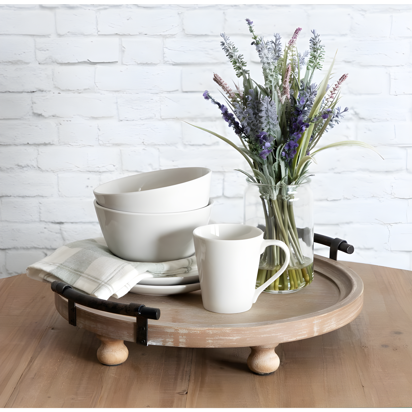 Kelly Clarkson Home Lucia Wood Tray
