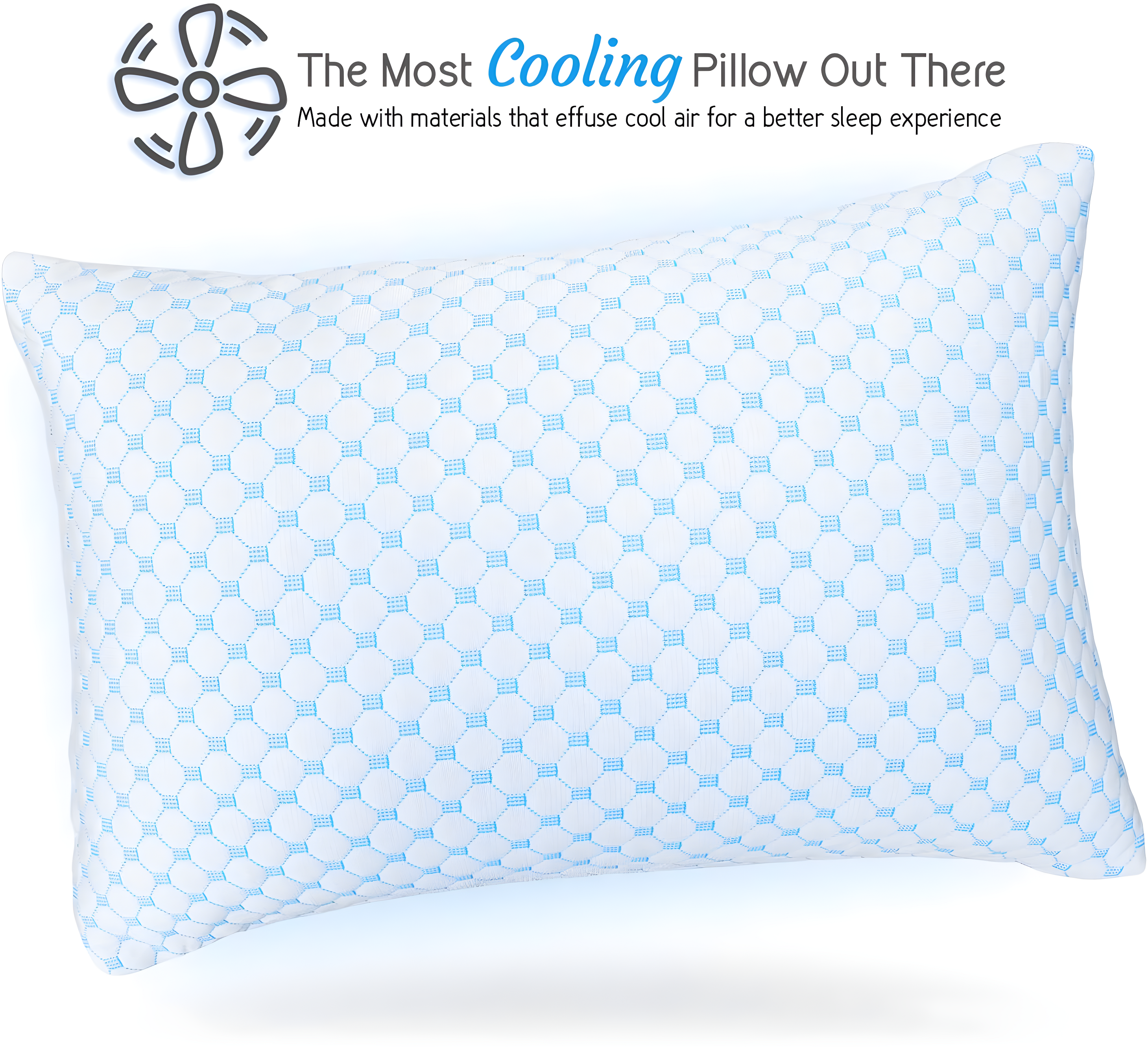 Nestl King Size Adjustable Colling Gel Pillow - 2 Pack