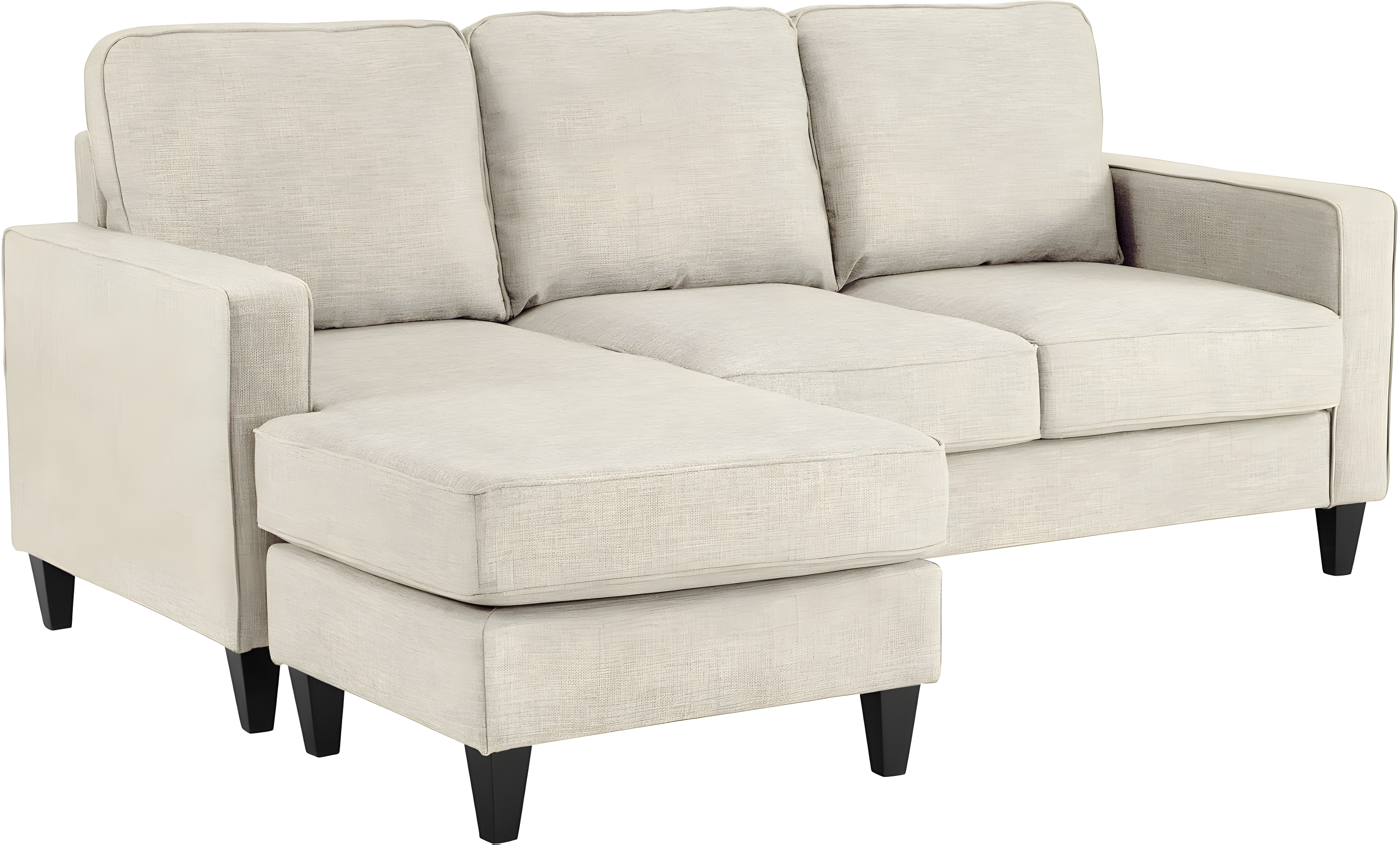 Serta Harmon Upholstered Reversible Sectional Sofa and Chaise