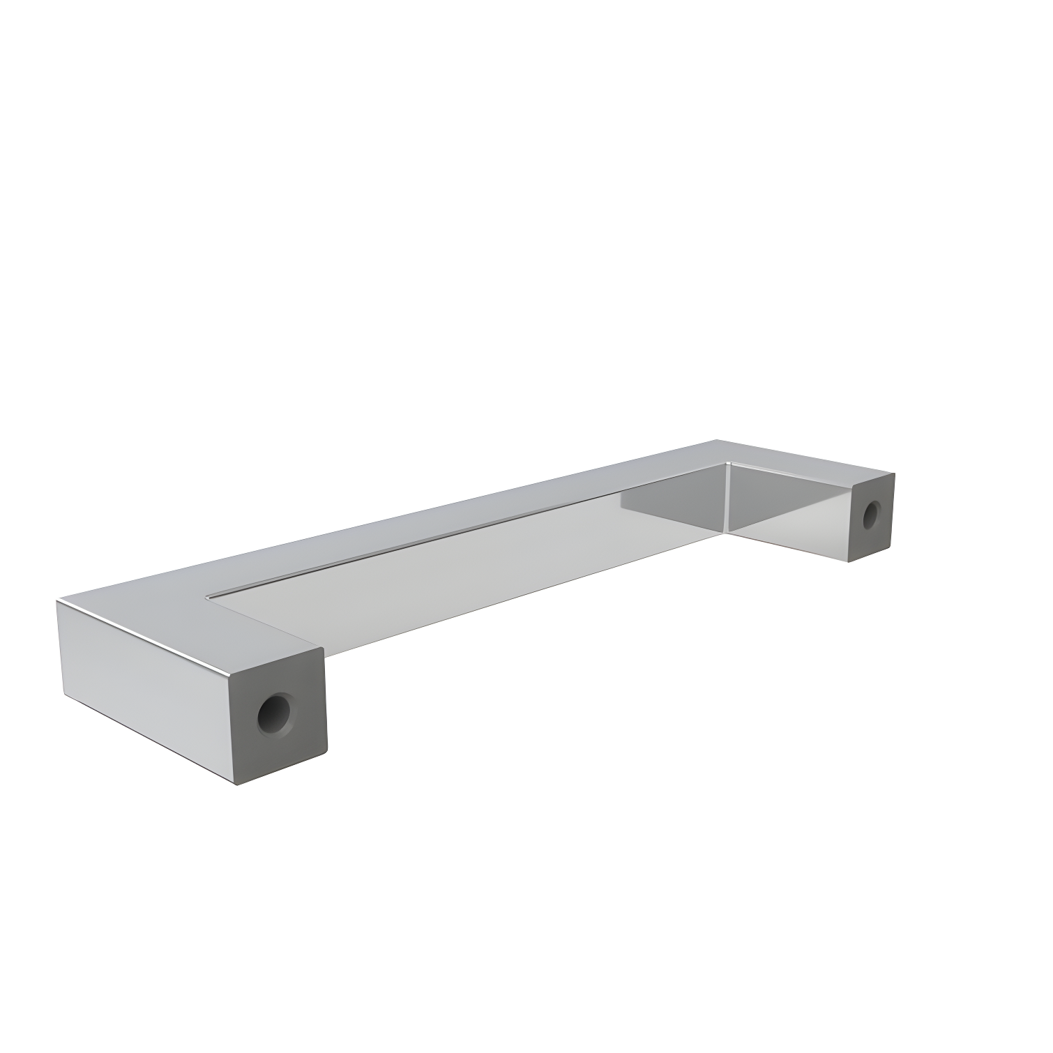 Amerock Monument 3-3/4 inch (96mm) Center-to-Center Polished Chrome Cabinet Pull