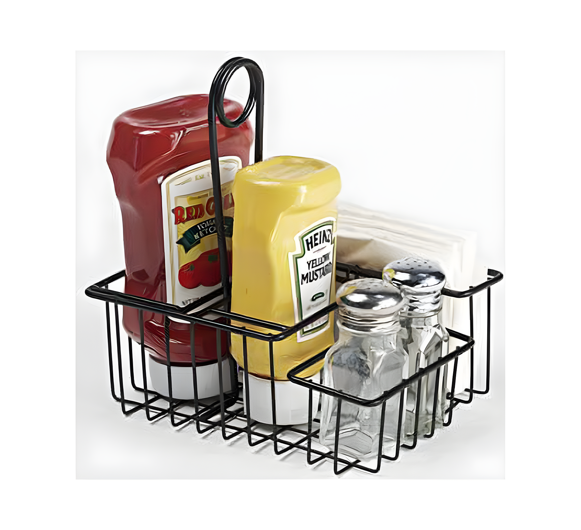 Tabletop Caddies - 4 Compartment Condiment Caddy