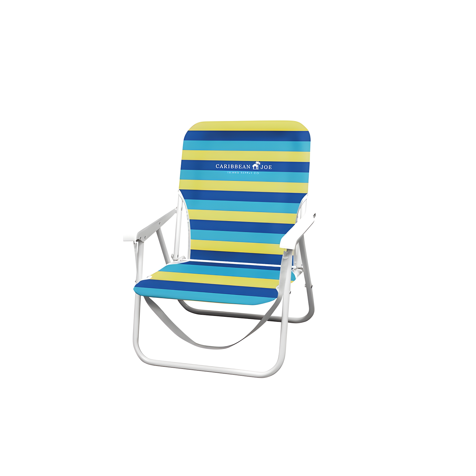 Caribbean Joe Burlap Folding Beach Chair