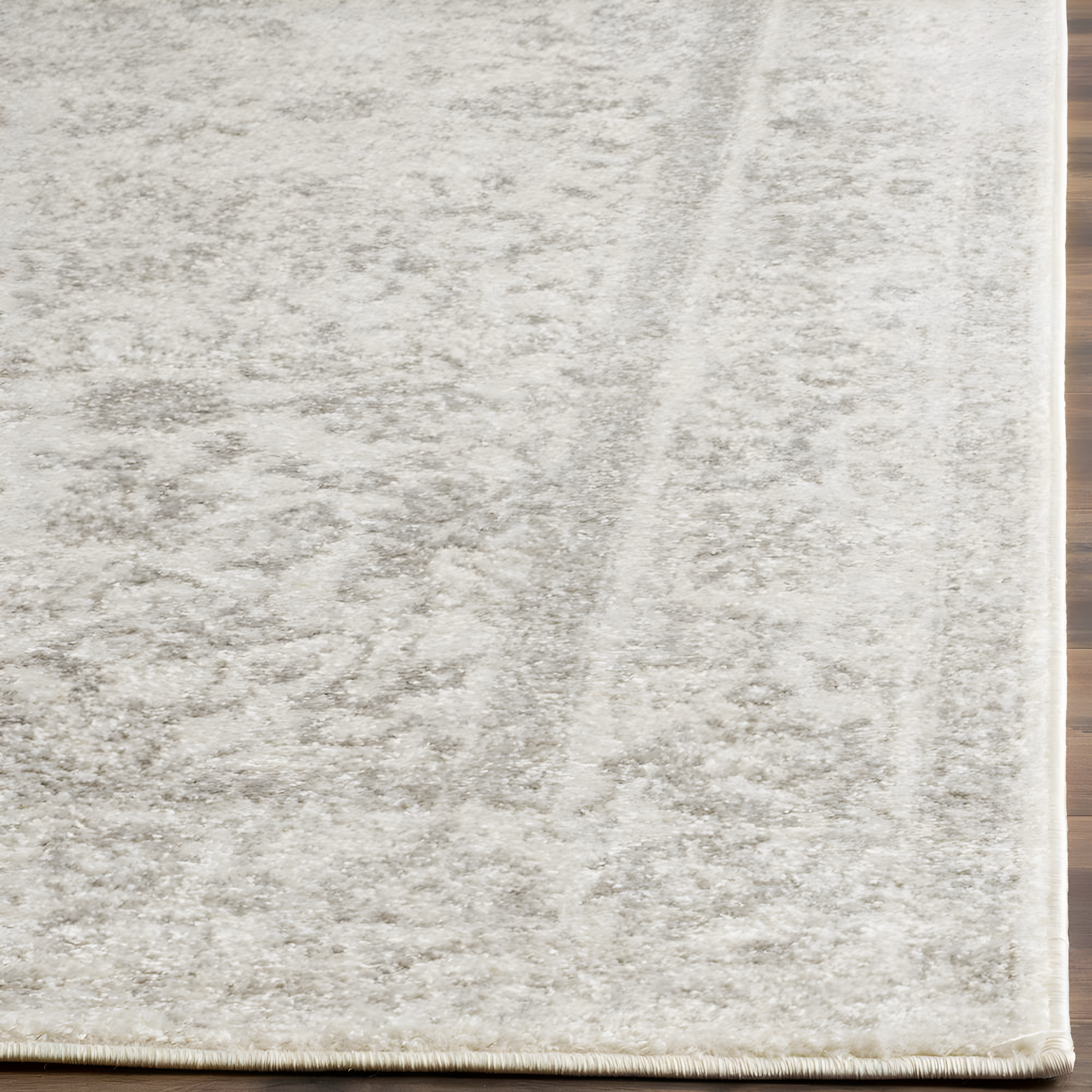 Adirondack ADR109 Machine Made Indoor Area Rug - Ivory/Silver - 6'x9' - Safavieh