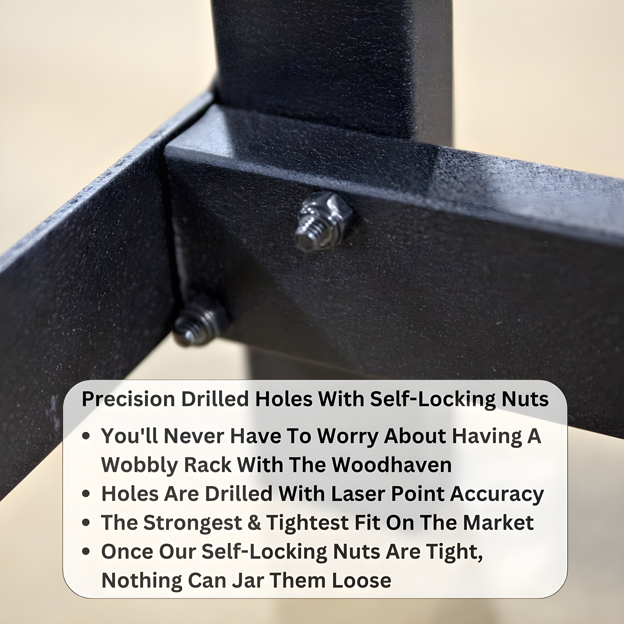 Woodhaven Metal Log Rack