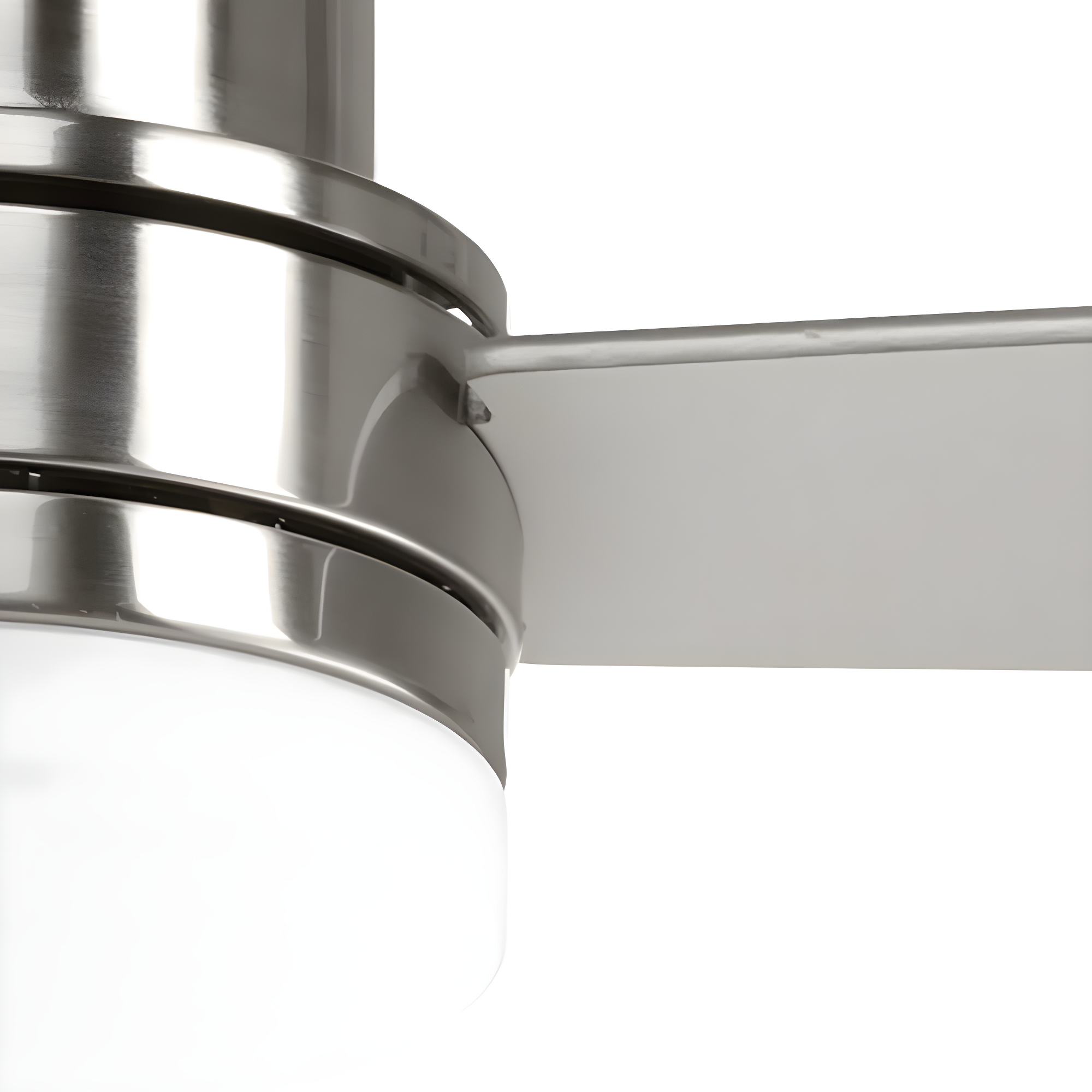 Brushed Nickel 52" LED Ceiling Fan with Reversible Blades